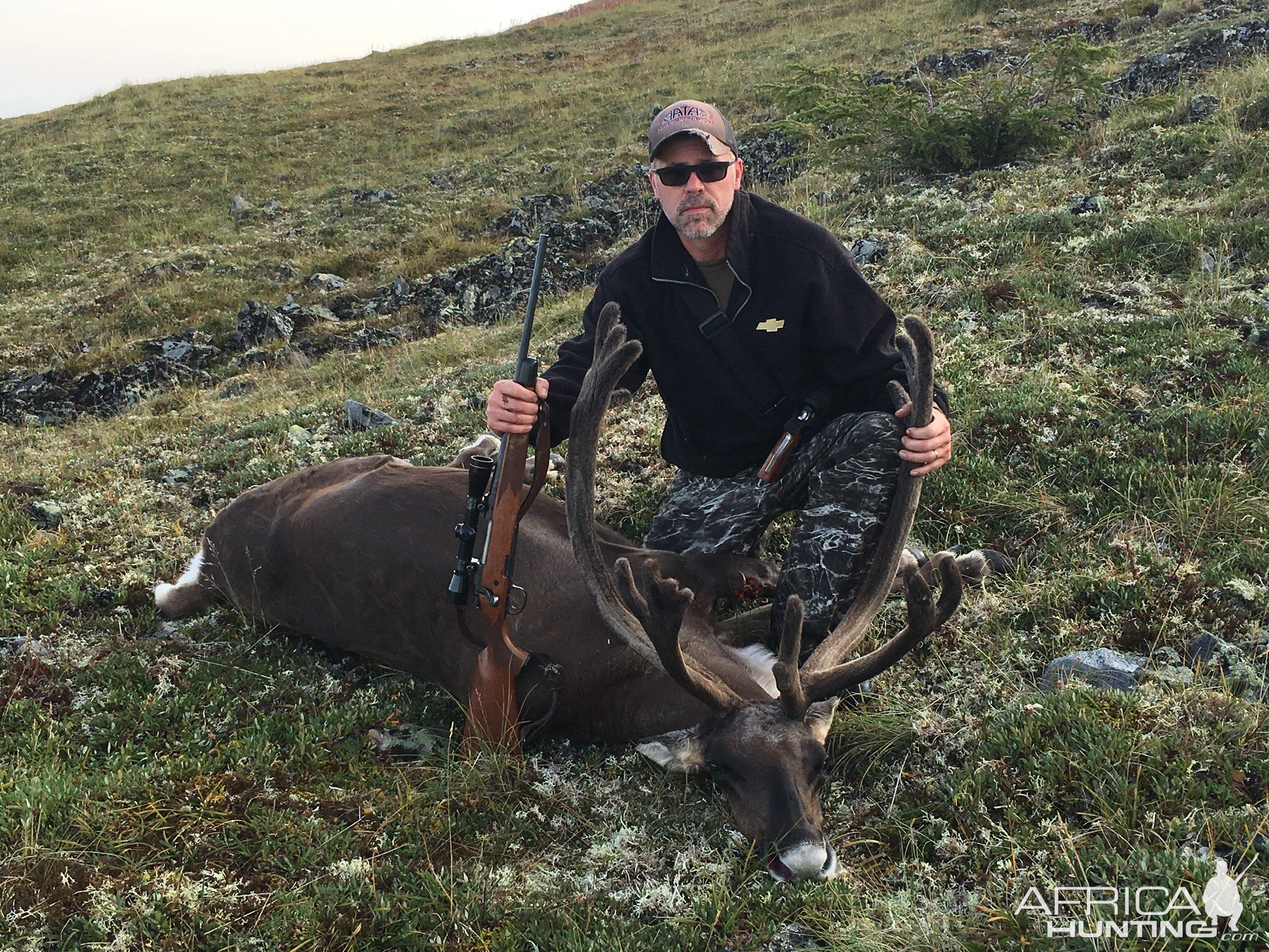 Hunting Caribou in Alaska USA