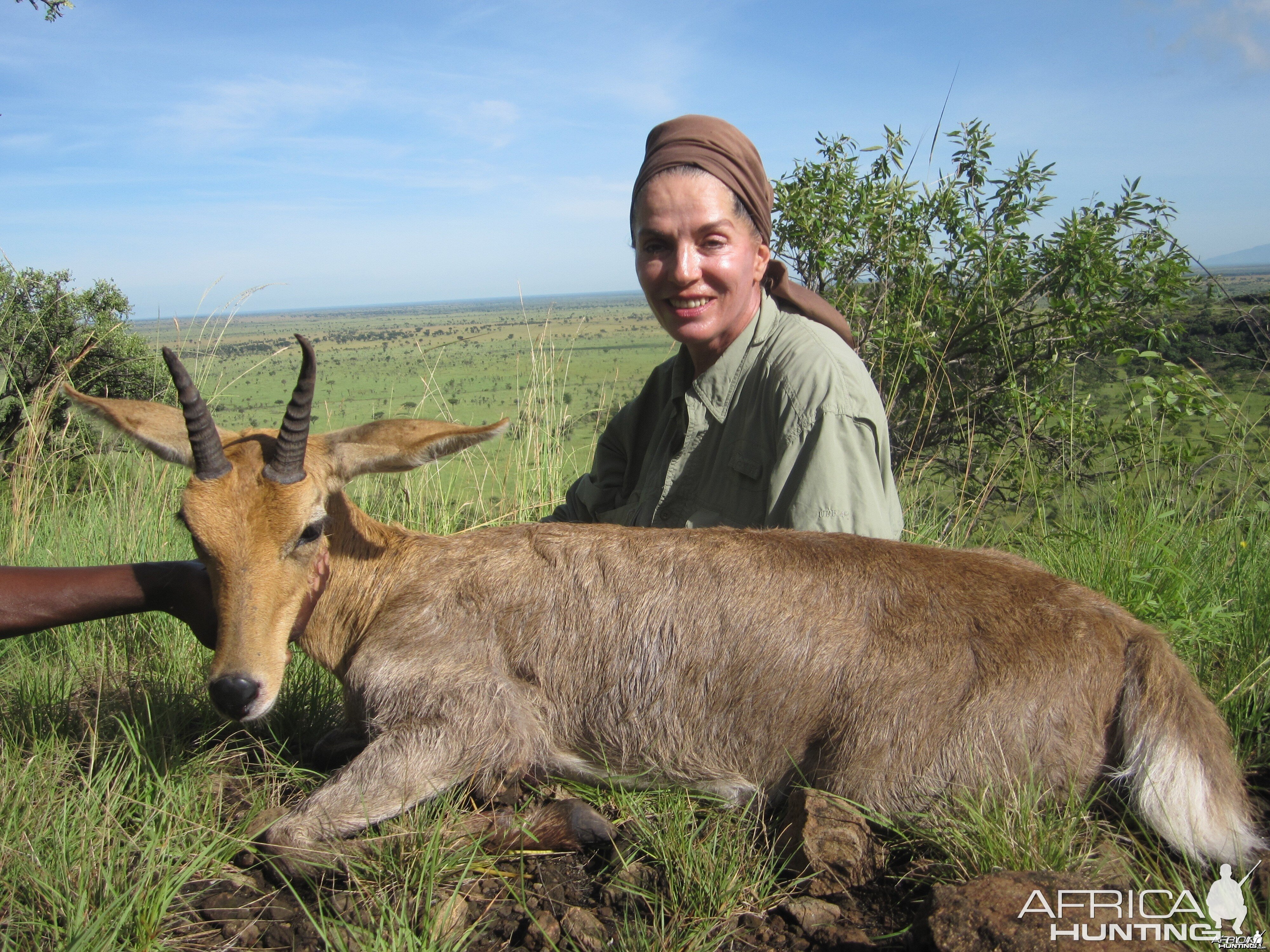 Hunting Chandler's Mountain Reedbuck Uganda