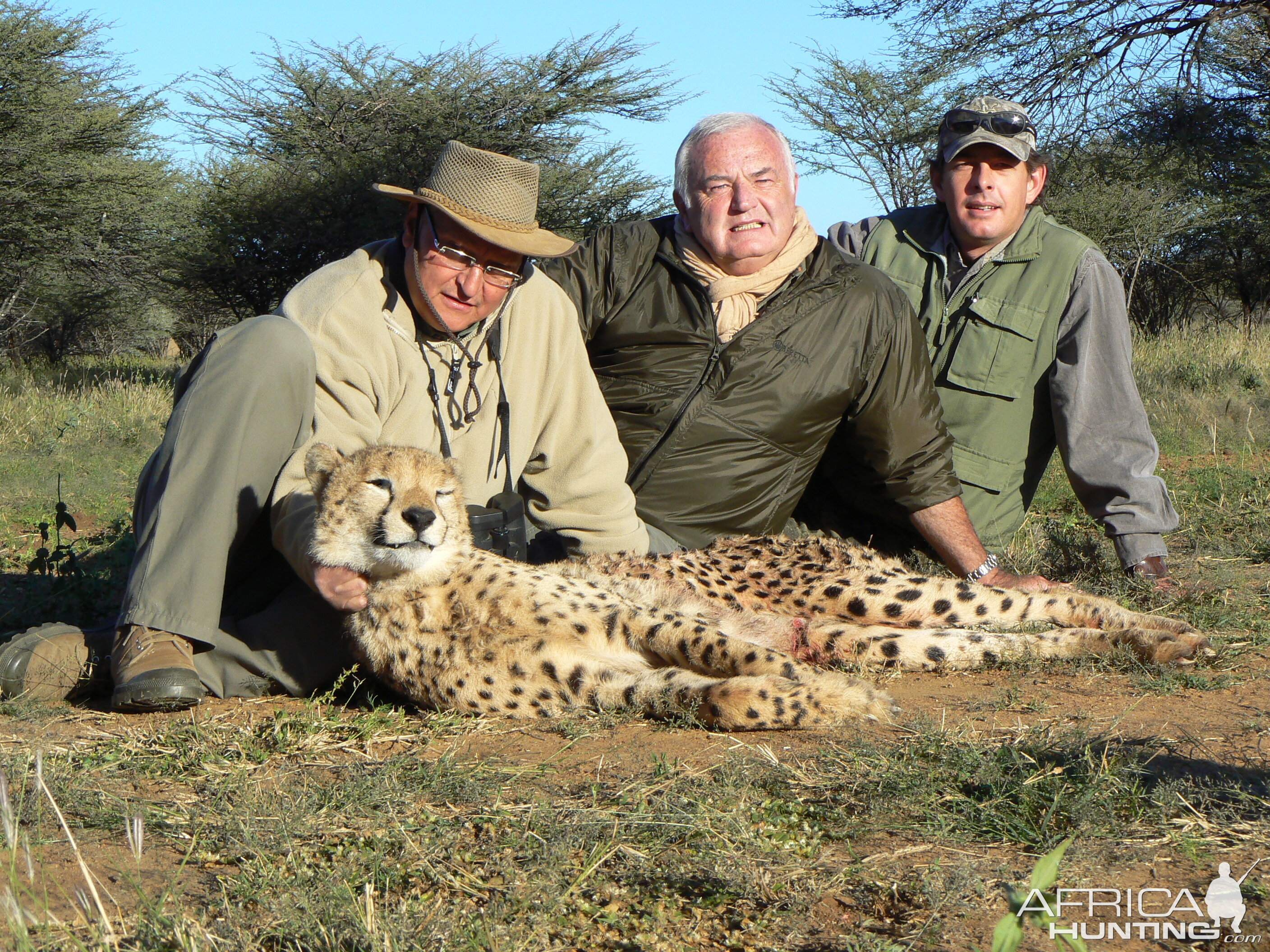 Hunting Cheetah in Namibia with Ozondjahe Hunting Safaris