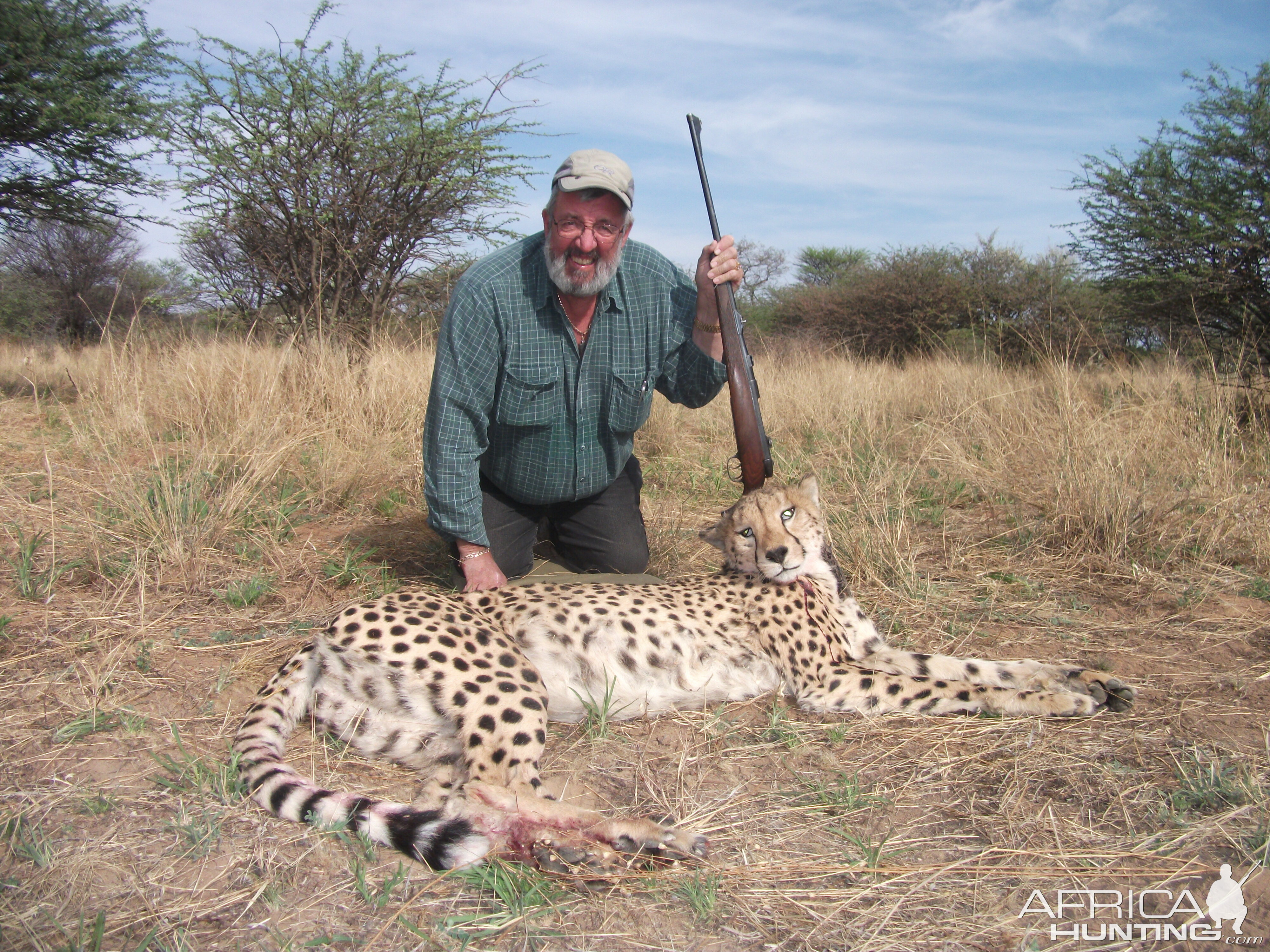 Hunting Cheetah in Namibia with Ozondjahe Hunting Safaris