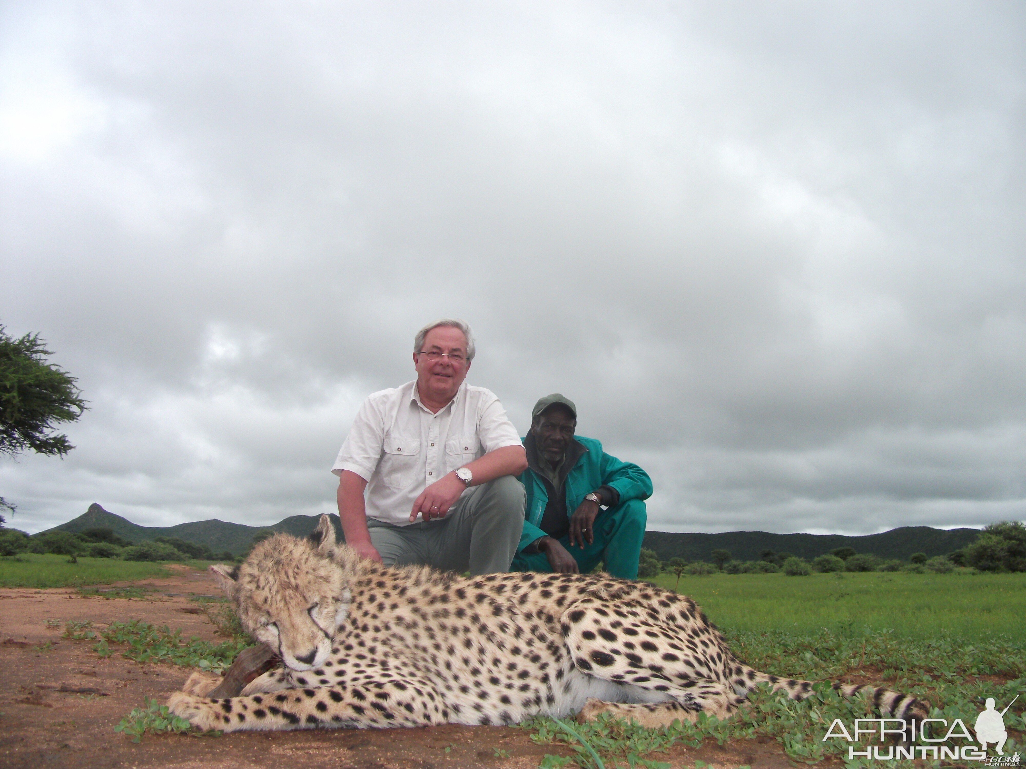 Hunting Cheetah in Namibia with Ozondjahe Hunting Safaris