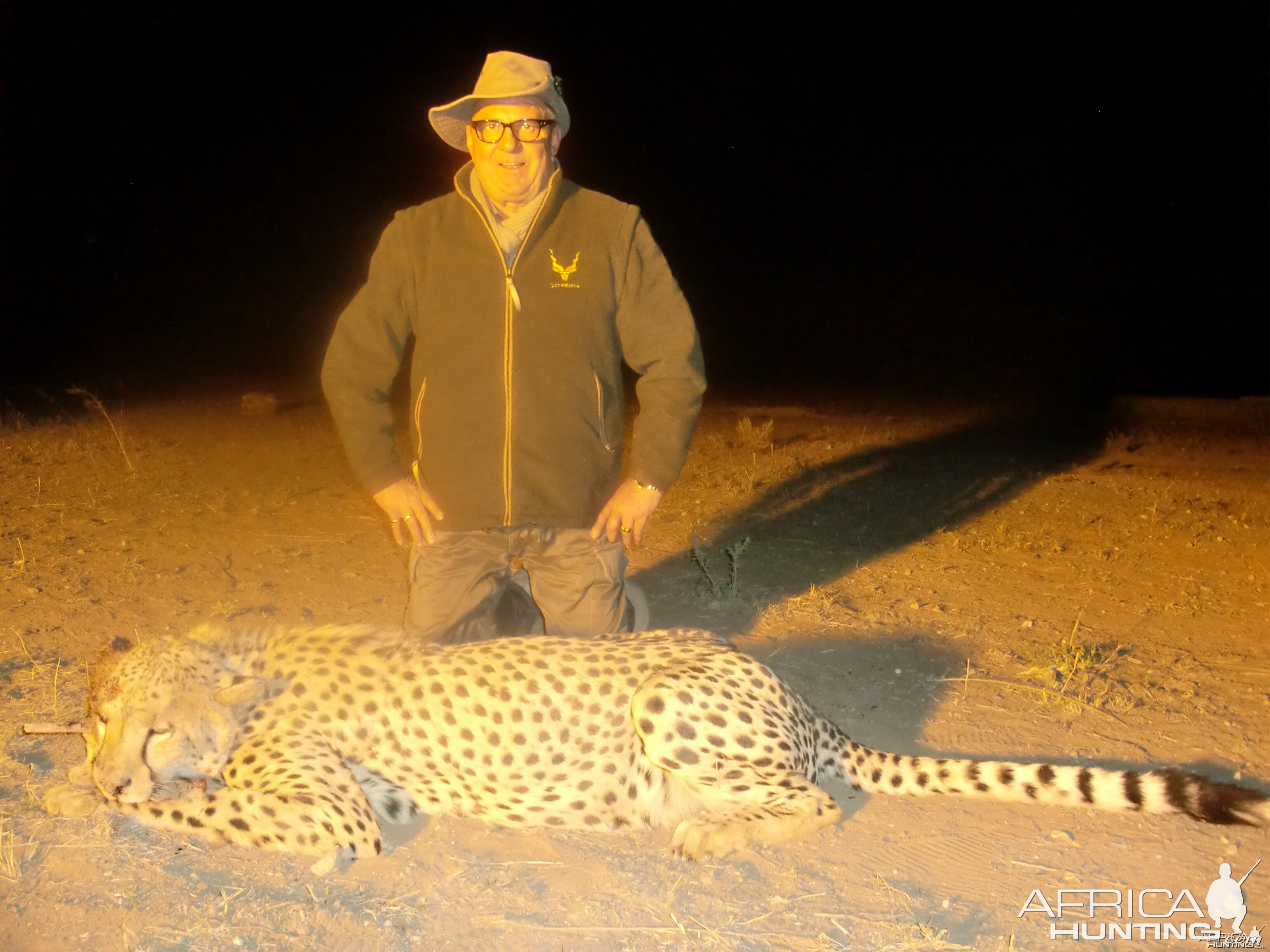 Hunting Cheetah in Namibia with Ozondjahe Hunting Safaris