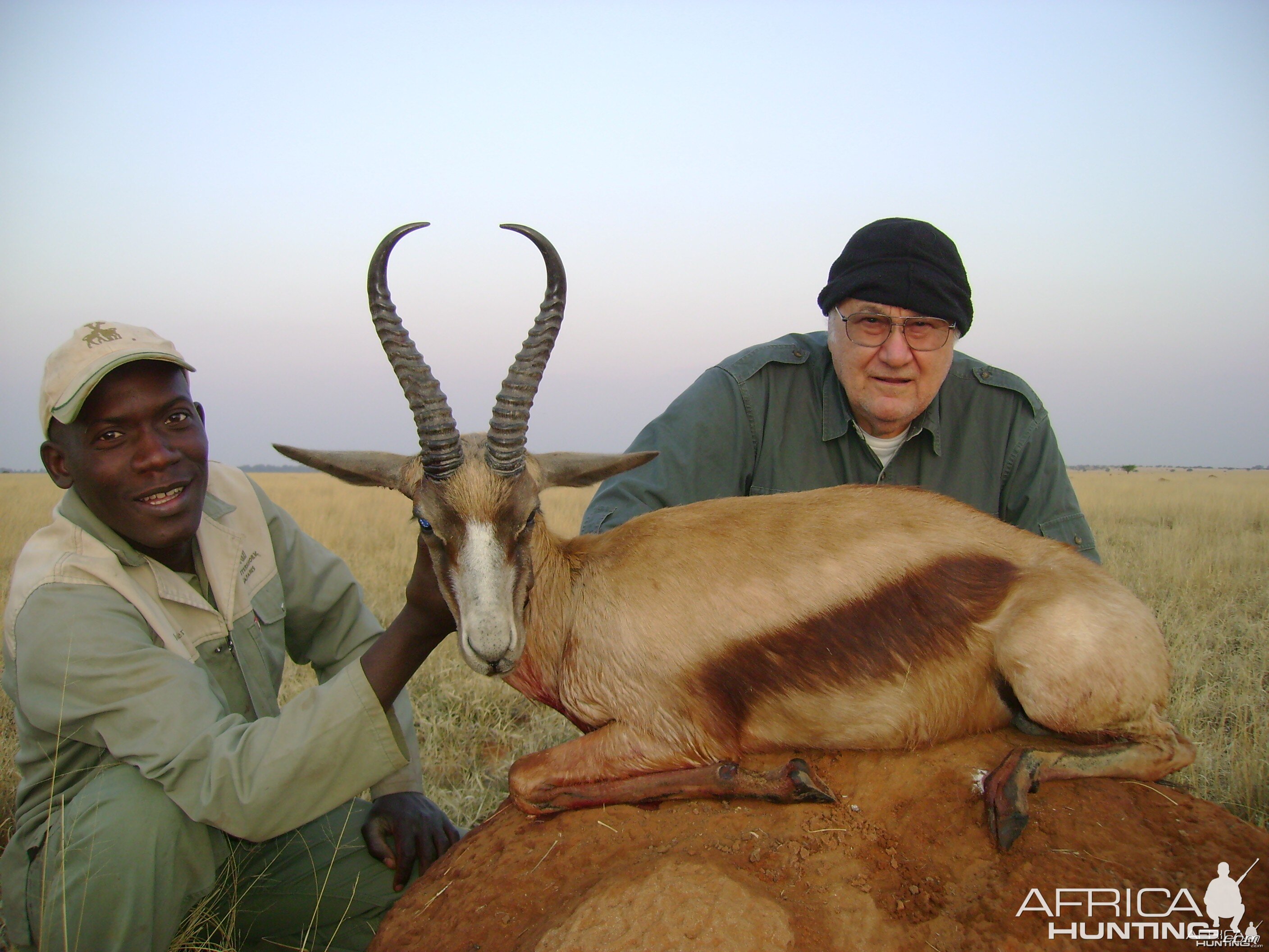 Hunting Copper Springbuck with Wintershoek Johnny Vivier Safaris in SA