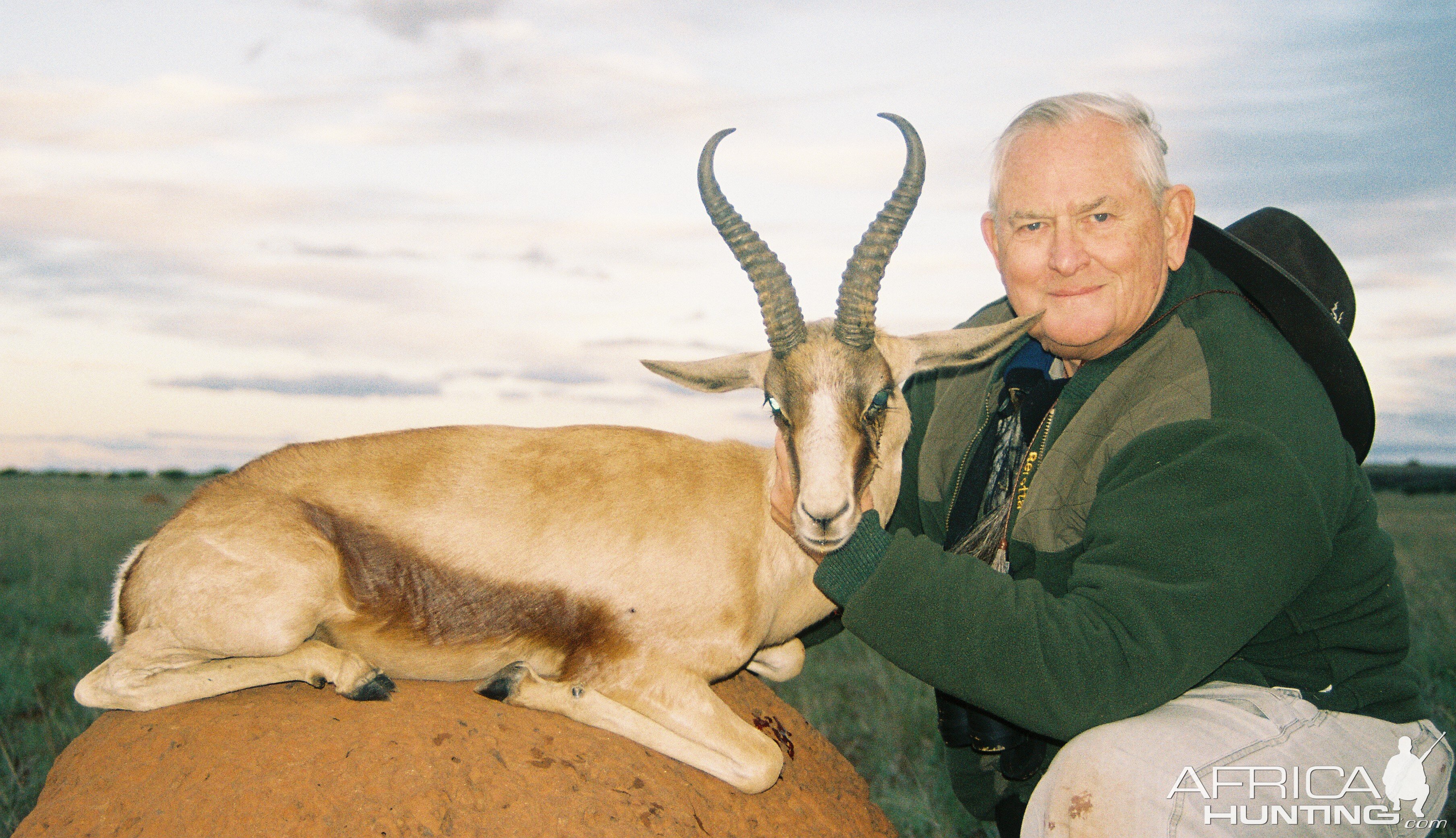 Hunting Copper Springbuck with Wintershoek Johnny Vivier Safaris in SA