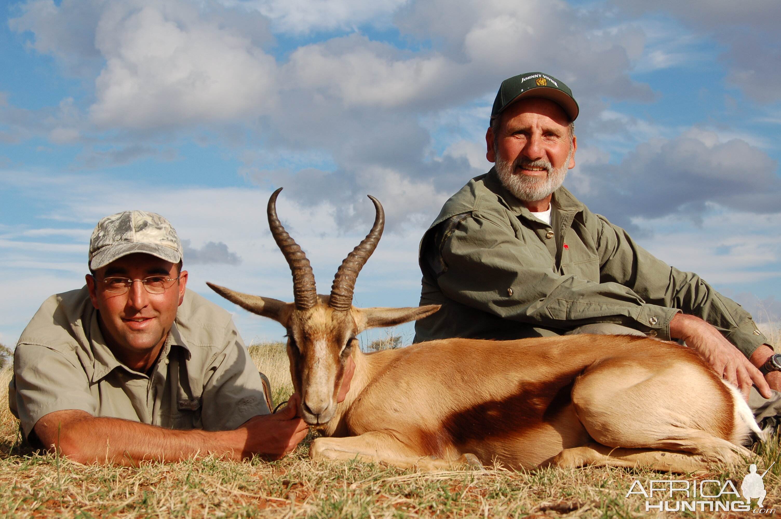 Hunting Copper Springbuck with Wintershoek Johnny Vivier Safaris in SA