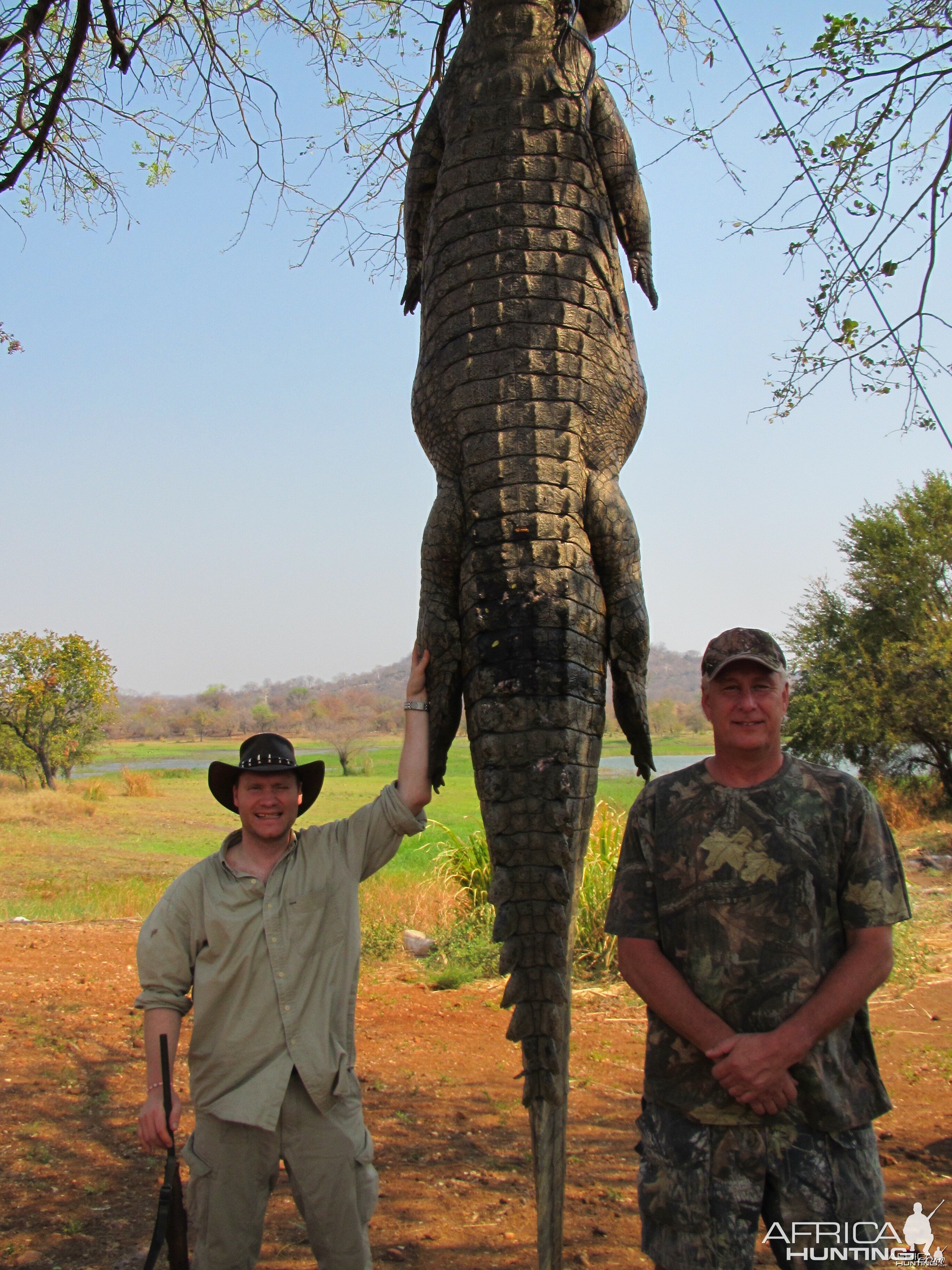 Hunting Croc in Mozambique