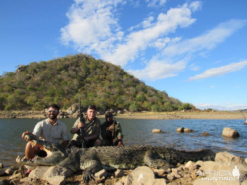 Hunting Crocodile in Mozambique