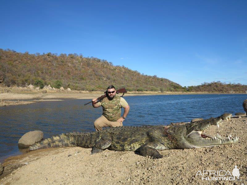 Hunting Crocodile in Mozambique