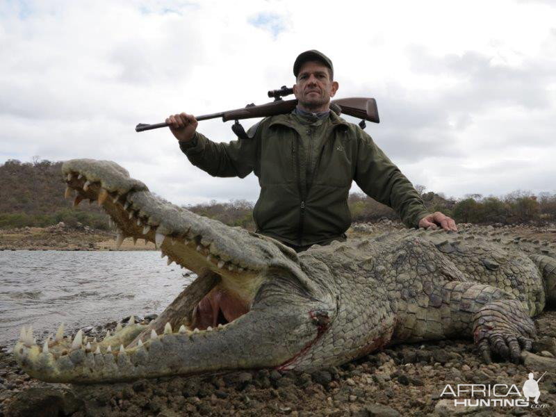 Hunting Crocodile in Mozambique