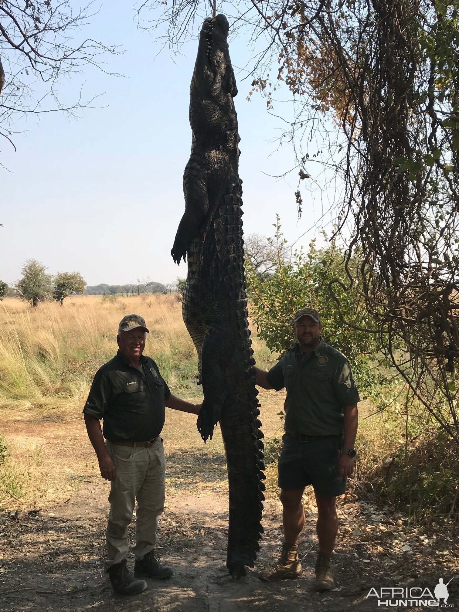 Hunting Crocodile in the Caprivi Namibia