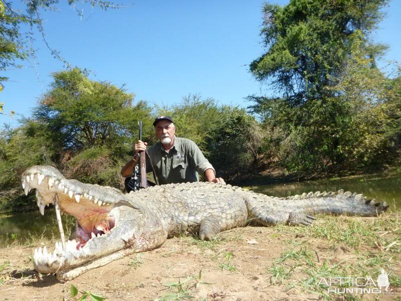 Hunting Crocodile in Zimbabwe