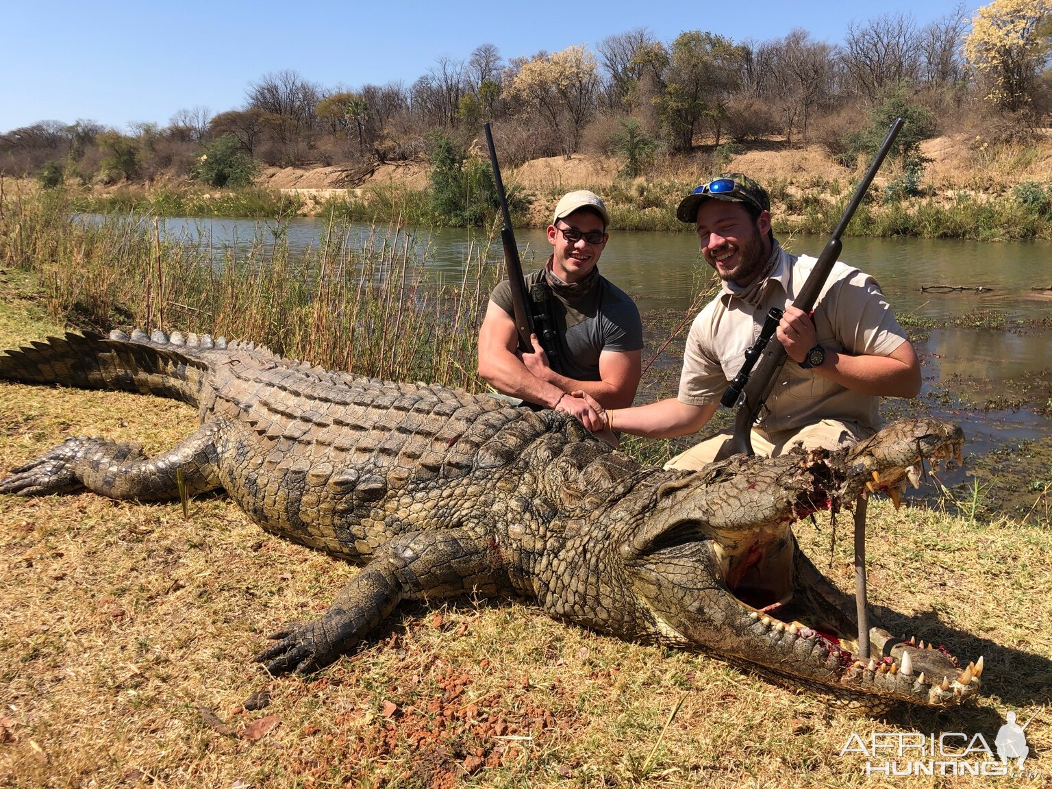 Hunting Crocodile Zimbabwe