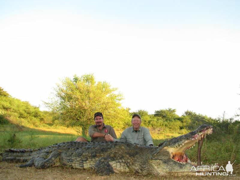 Hunting Crocodile Zimbabwe