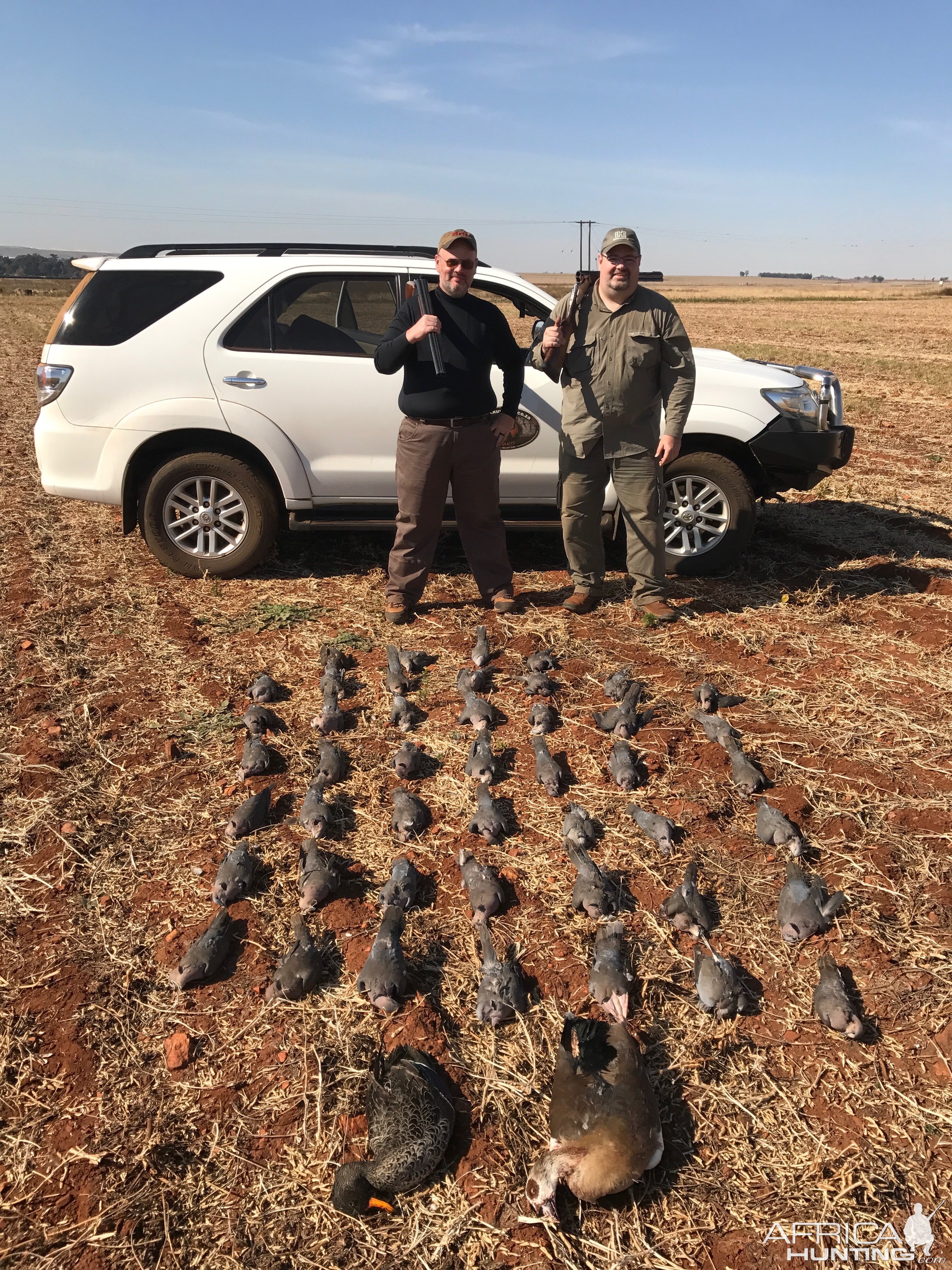 Hunting Doves & Ducks South Africa