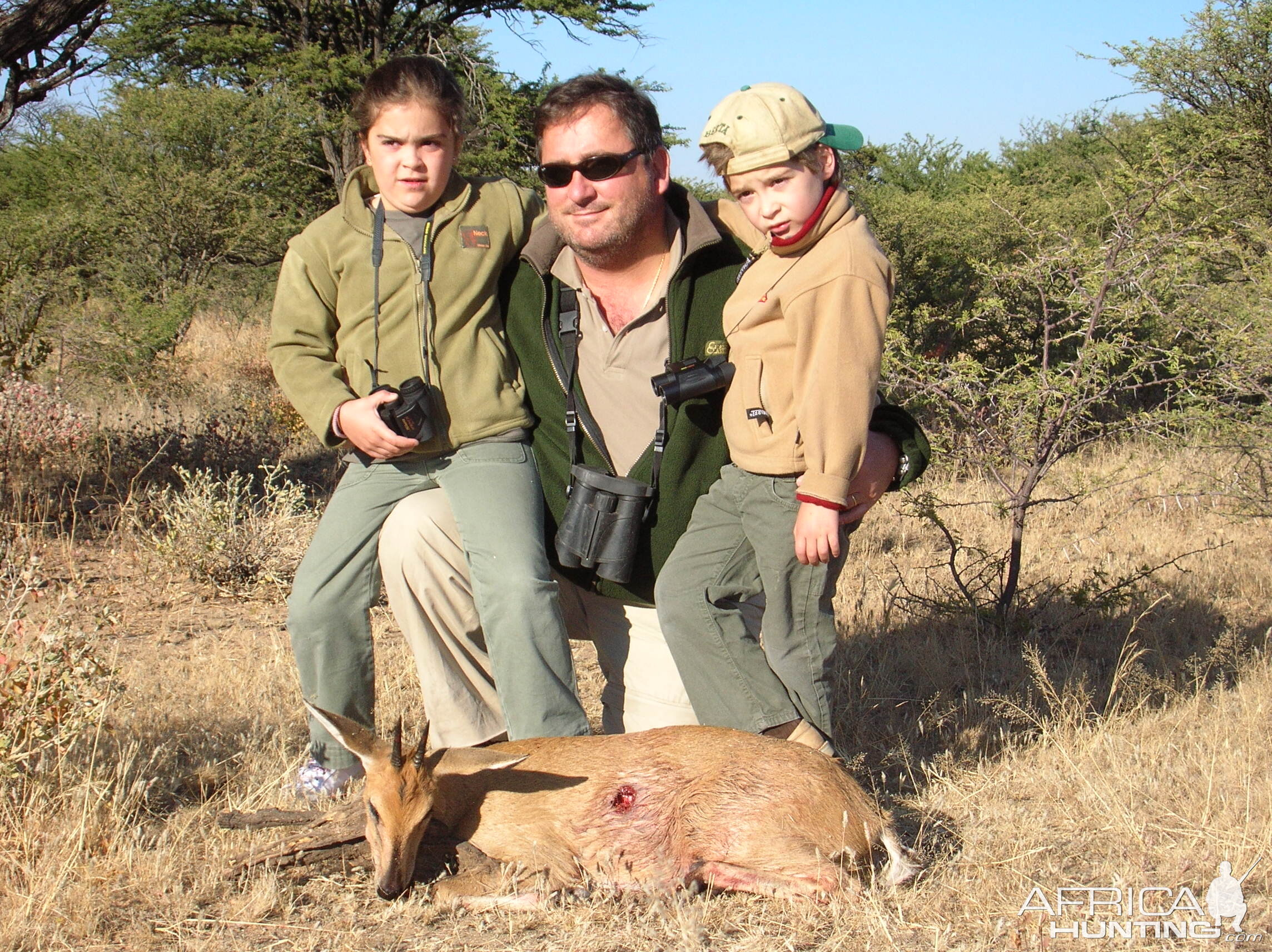 Hunting Duiker in Namibia