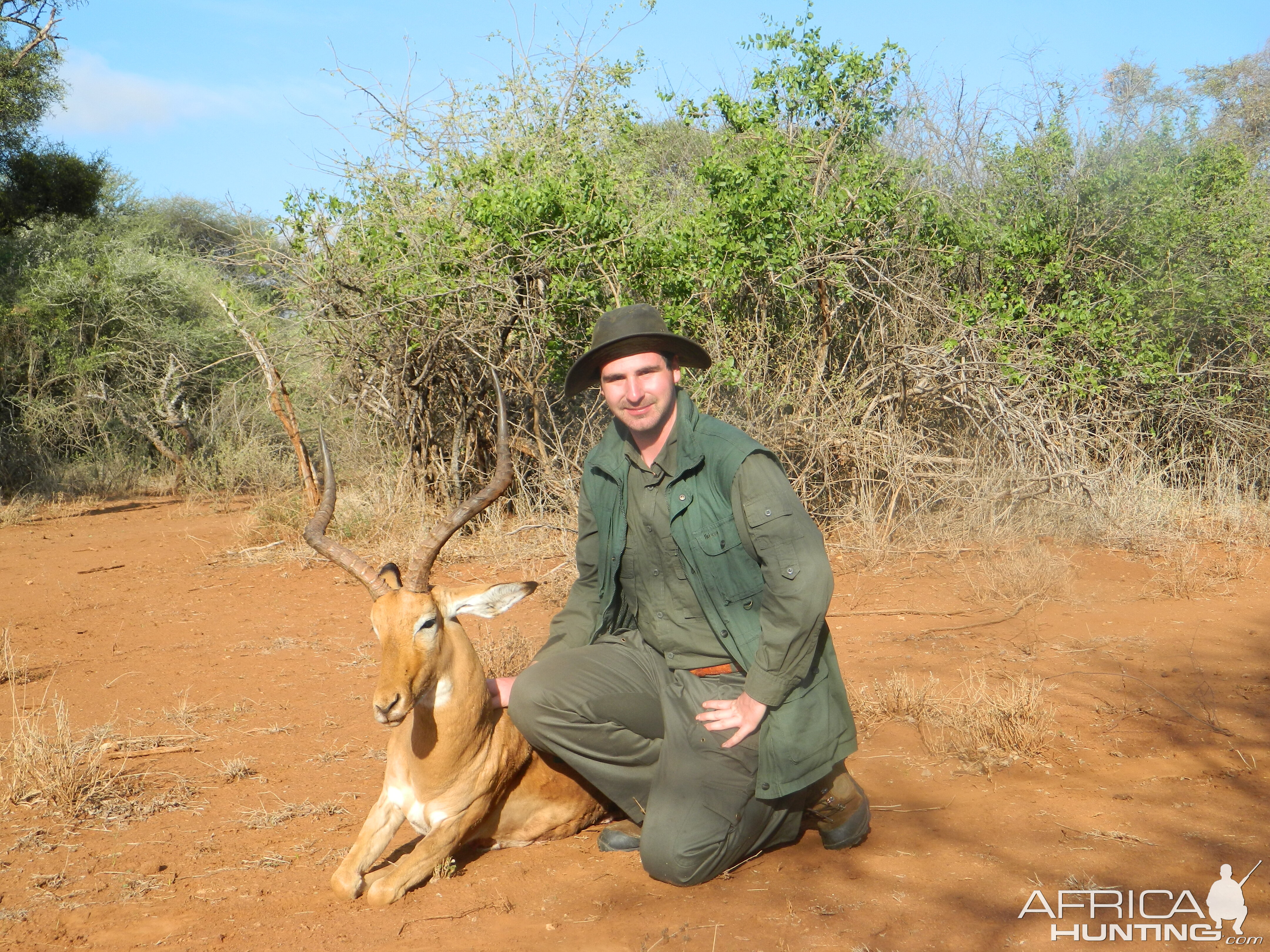 Hunting East African Impala Masailand