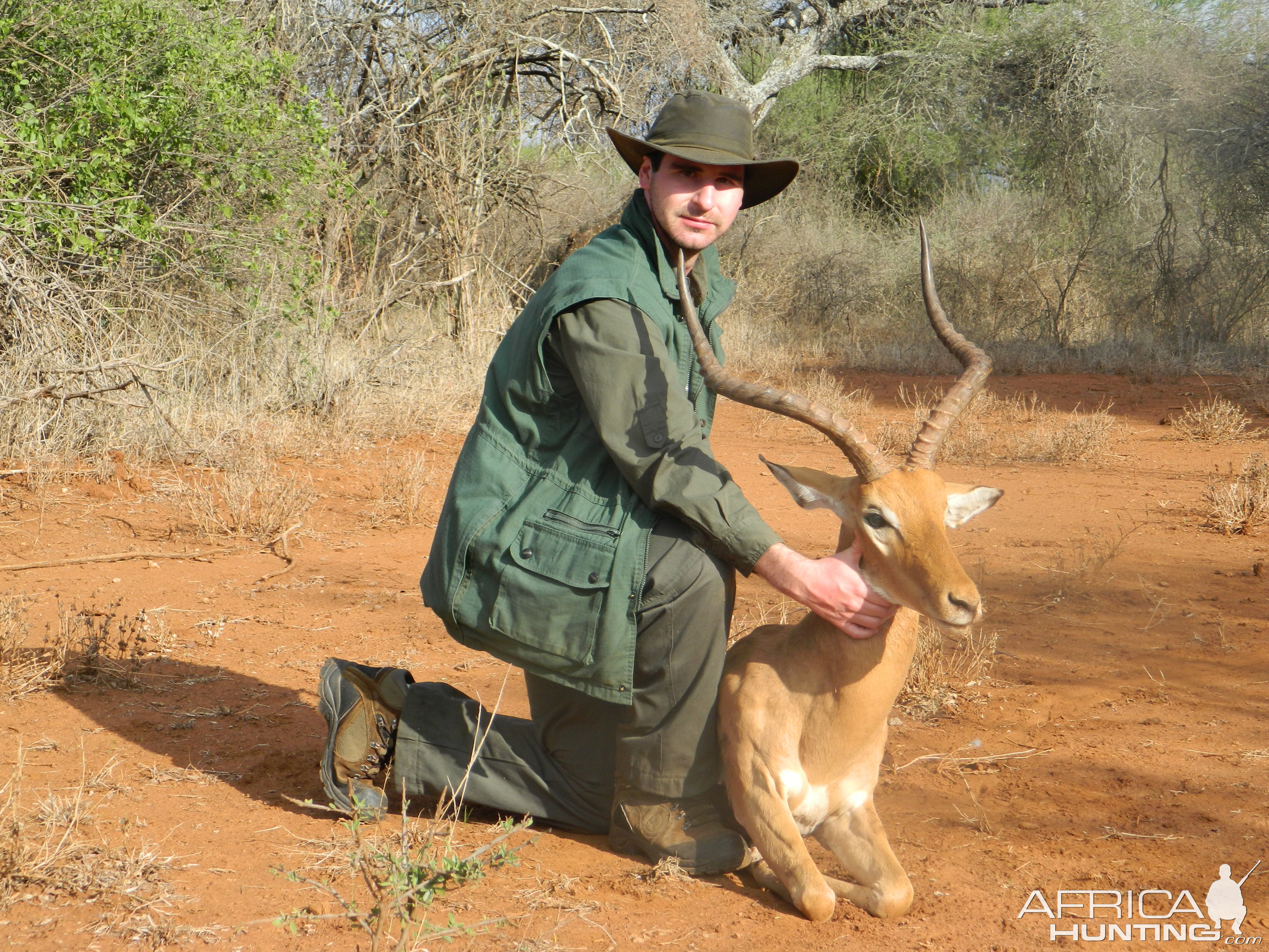 Hunting East African Impala Tanzania Masailand