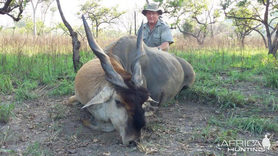 Hunting Eland in Mozambique