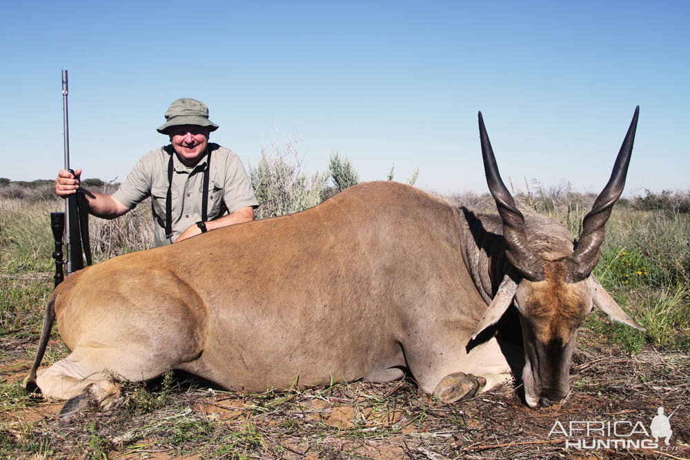 Hunting Eland in Namibia