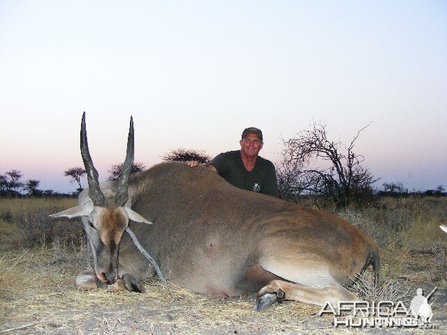 Hunting Eland in Namibia