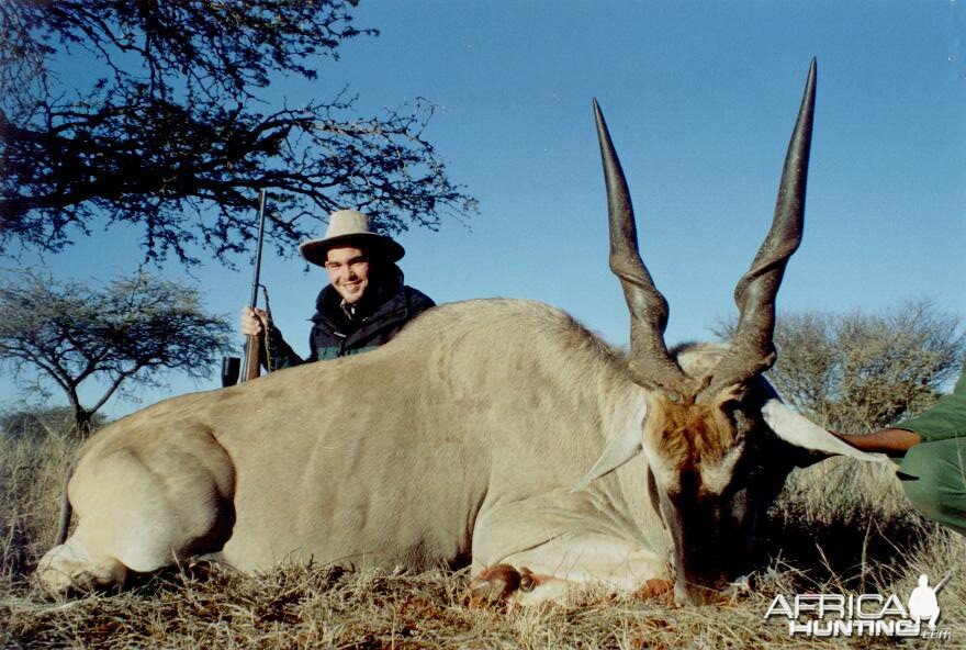 Hunting Eland with Wintershoek Johnny Vivier Safaris in SA