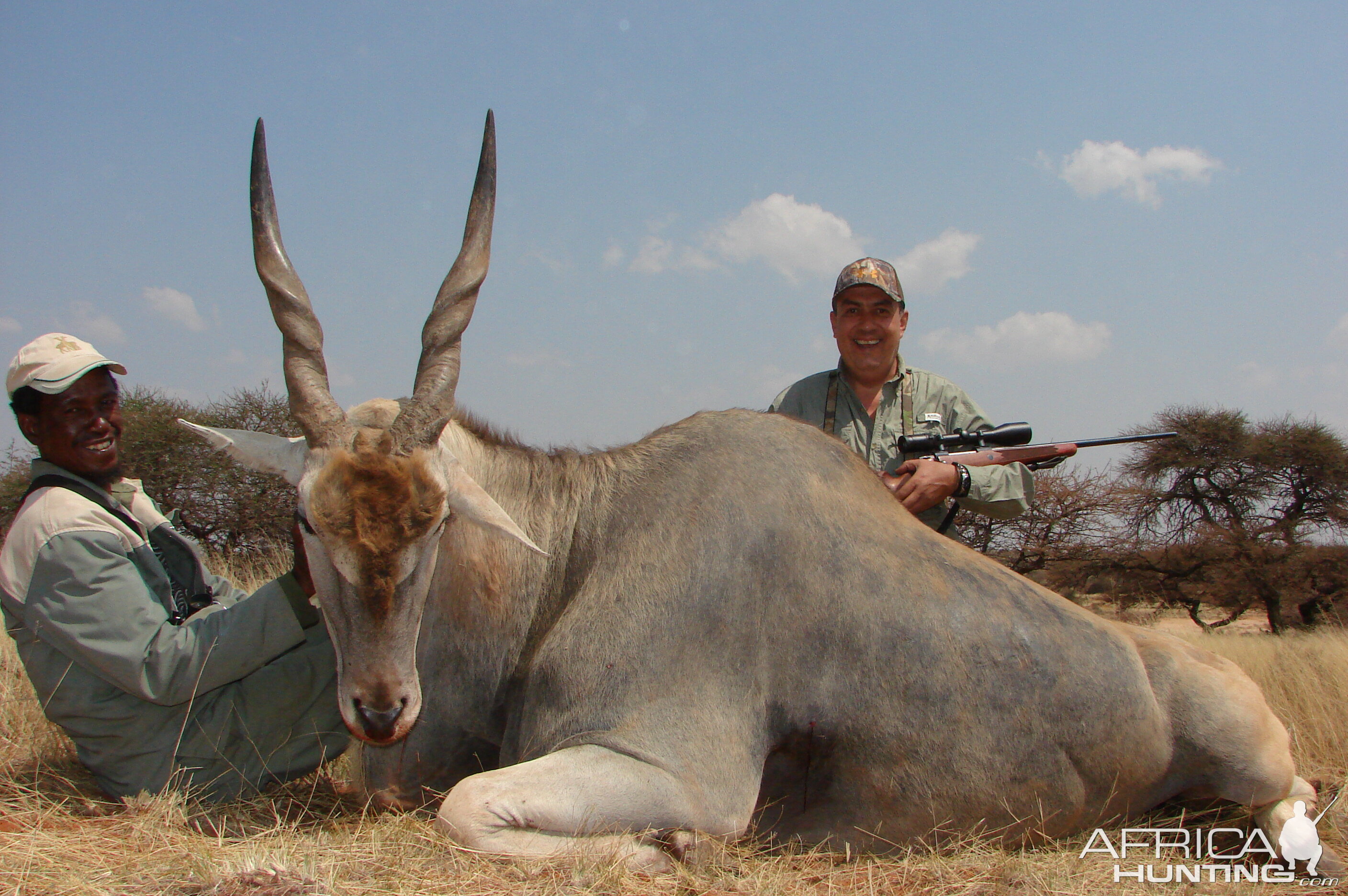 Hunting Eland with Wintershoek Johnny Vivier Safaris in SA