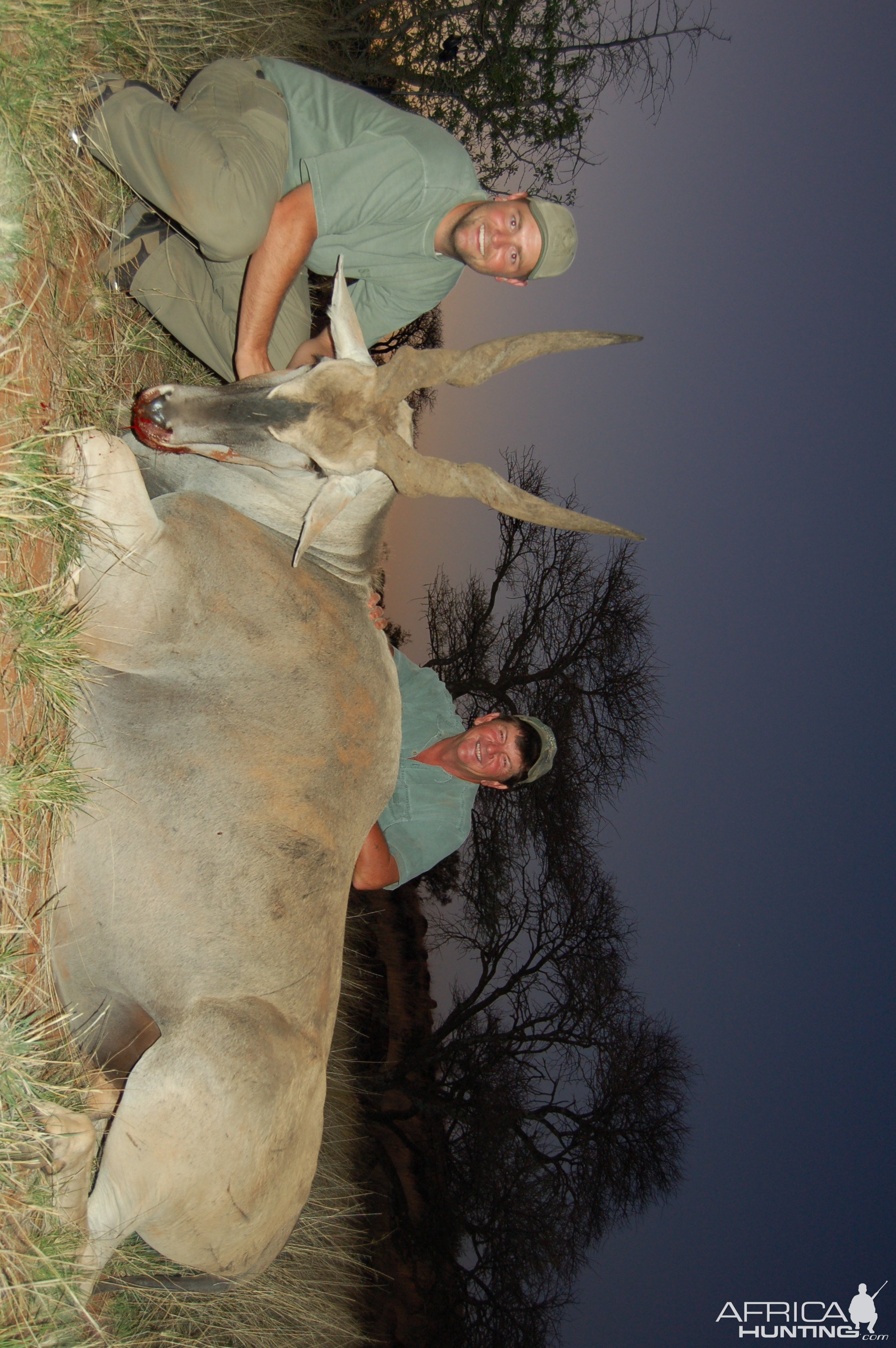 Hunting Eland with Wintershoek Johnny Vivier Safaris in SA