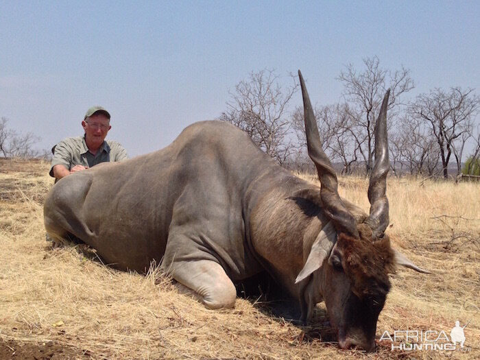 Hunting Eland Zimbabwe