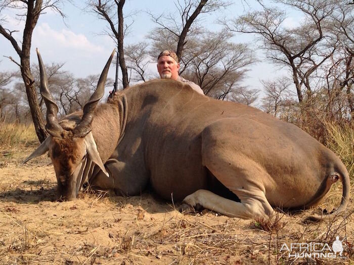 Hunting Eland Zimbabwe