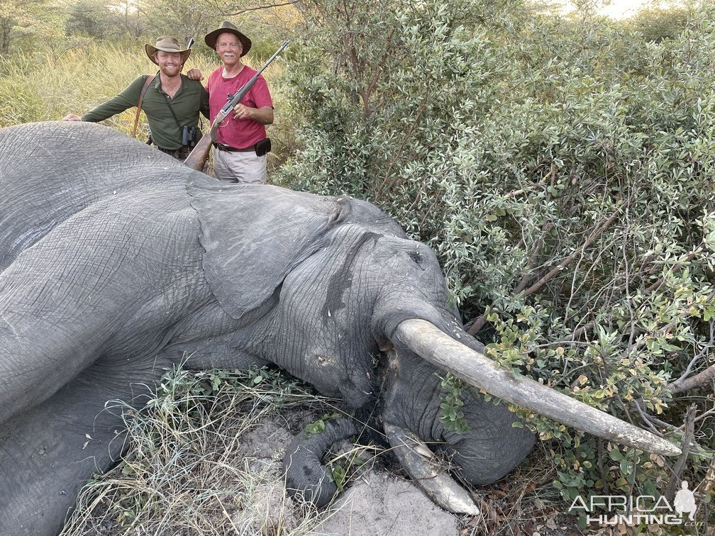 Hunting Elephant Botswana