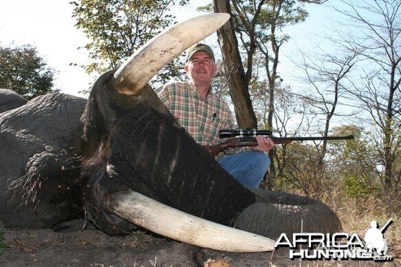 Hunting Elephant in Namibia