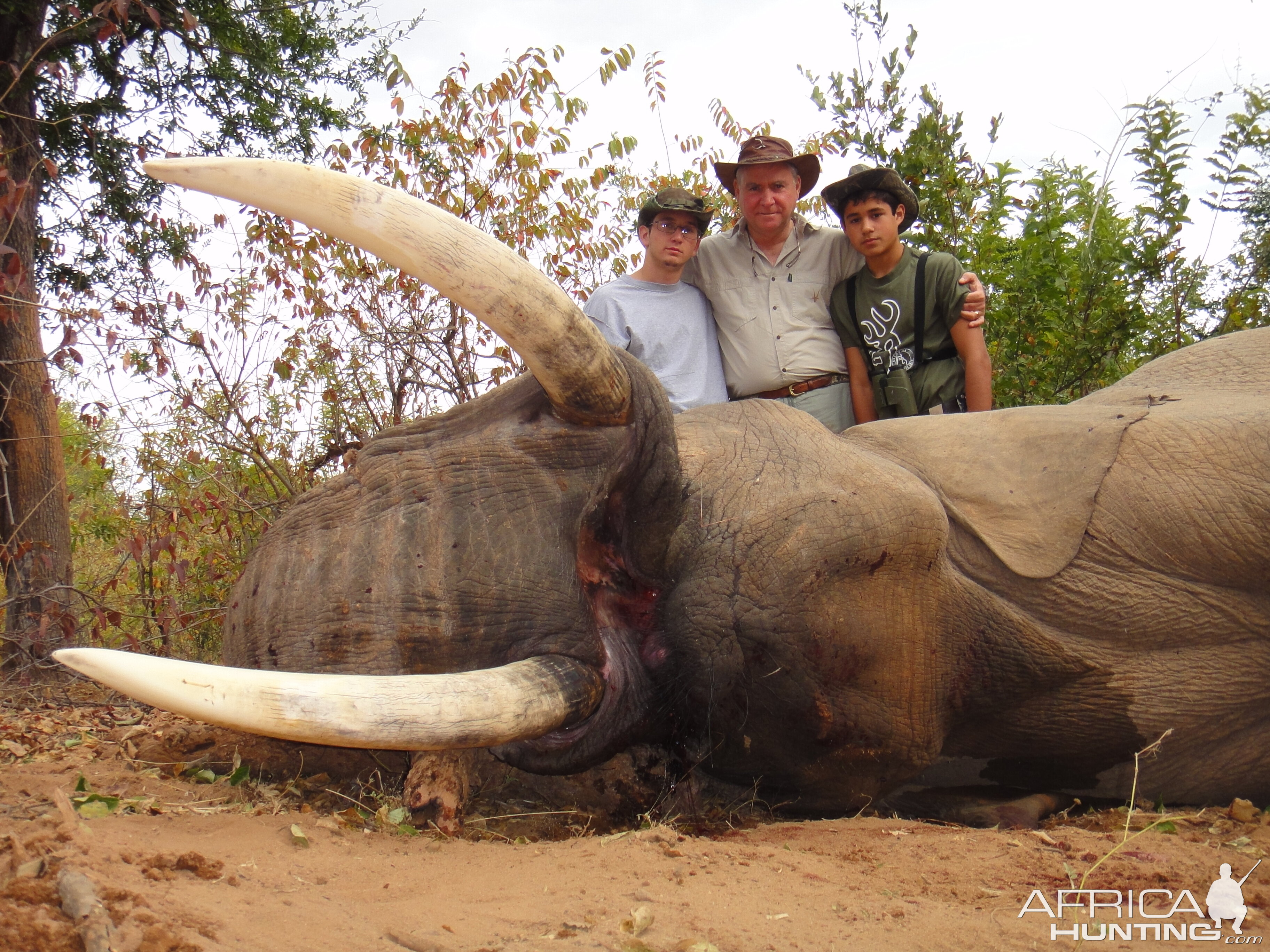 Hunting Elephant with Wintershoek Johnny Vivier Safaris in SA