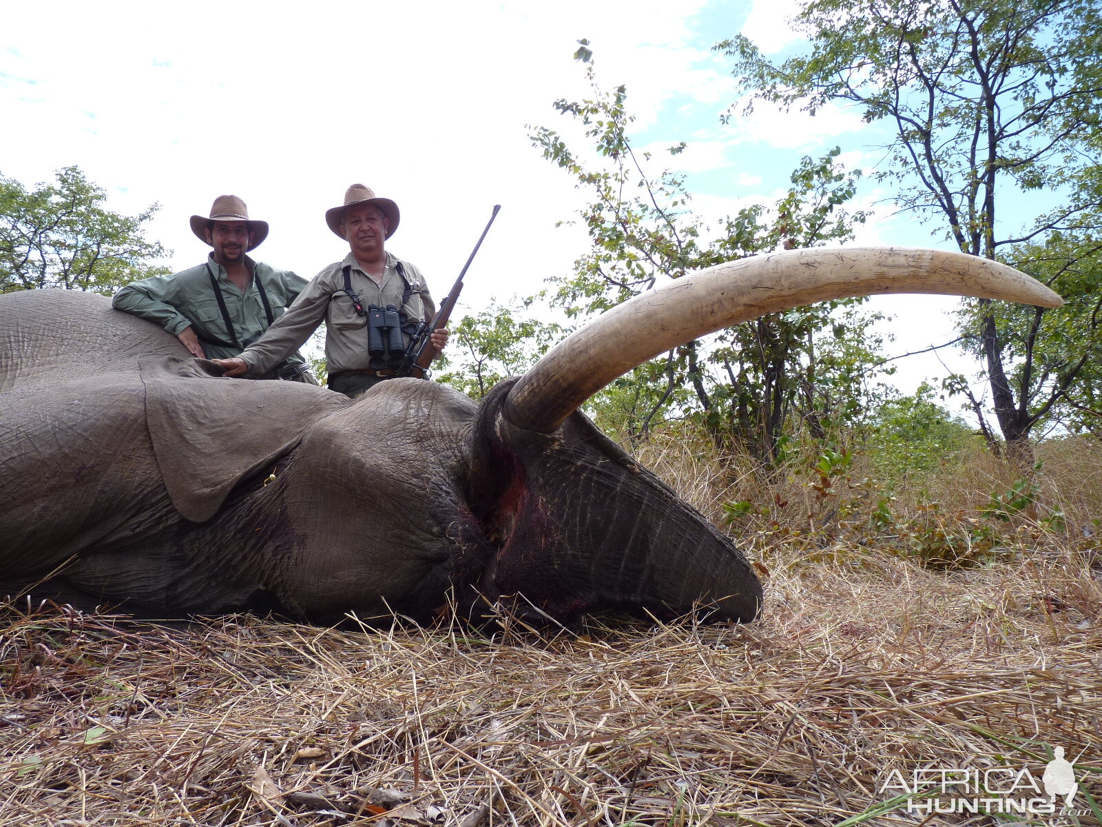 Hunting Elephant with Wintershoek Johnny Vivier Safaris in SA