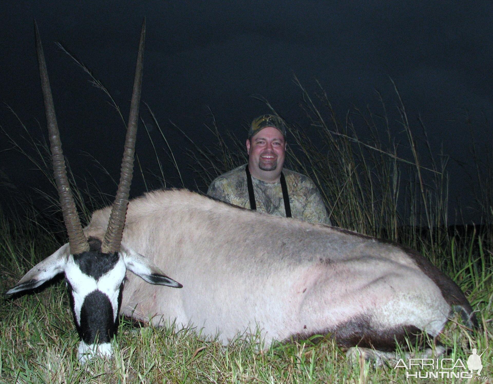 Hunting Gemsbok in Kwa-Zulu Natal, SA