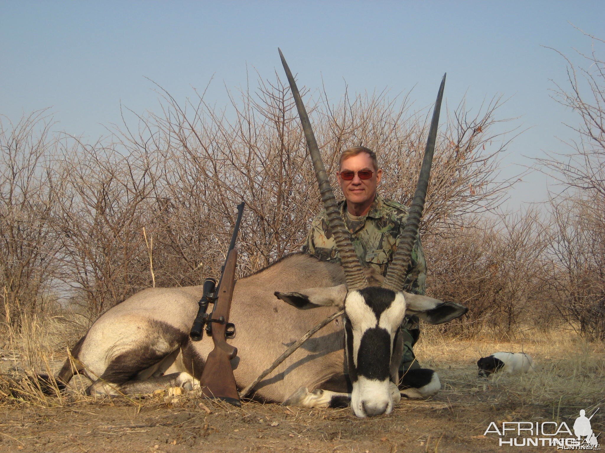 Hunting Gemsbok in Namibia