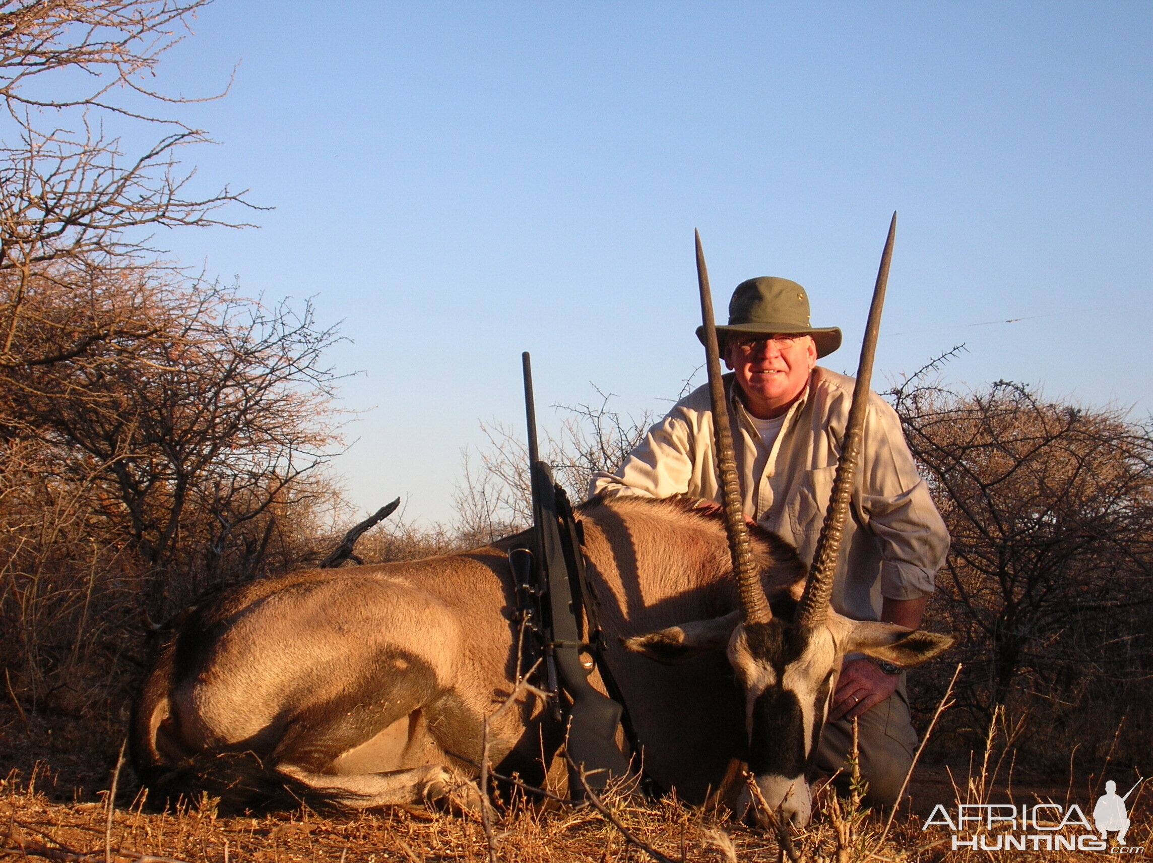 Hunting Gemsbok in Namibia