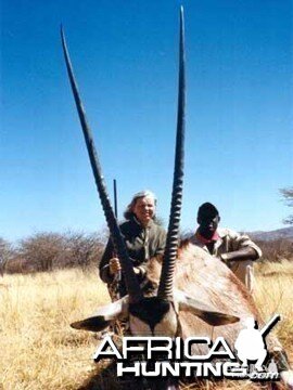 Hunting Gemsbok in Namibia