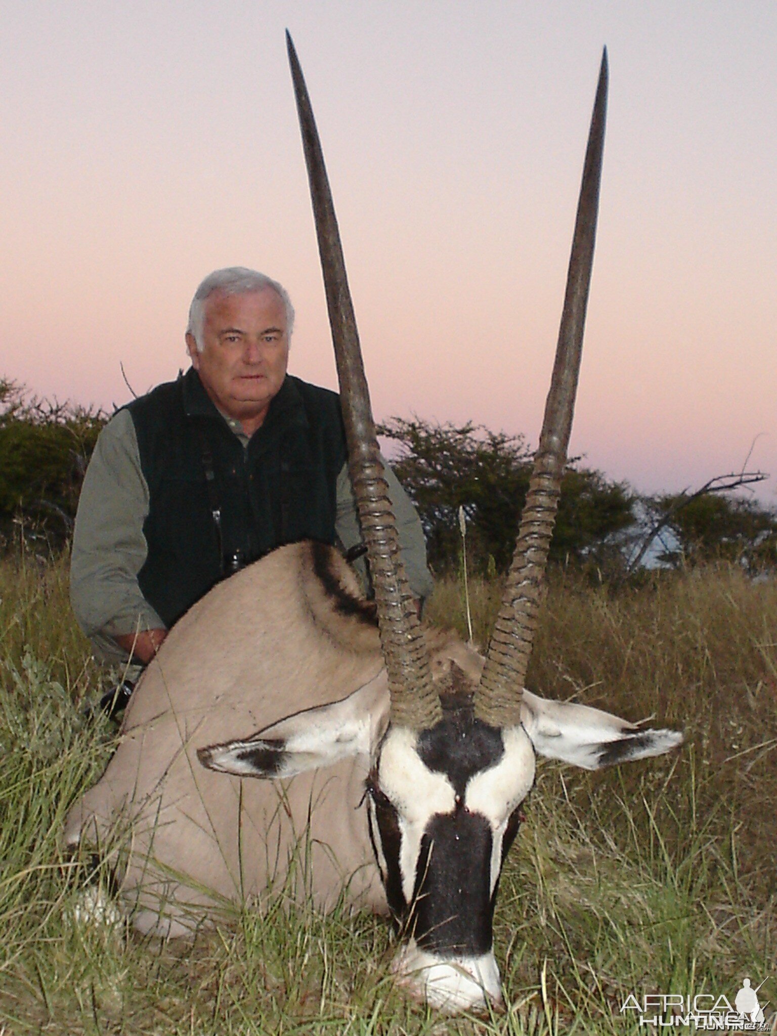 Hunting Gemsbok in Namibia