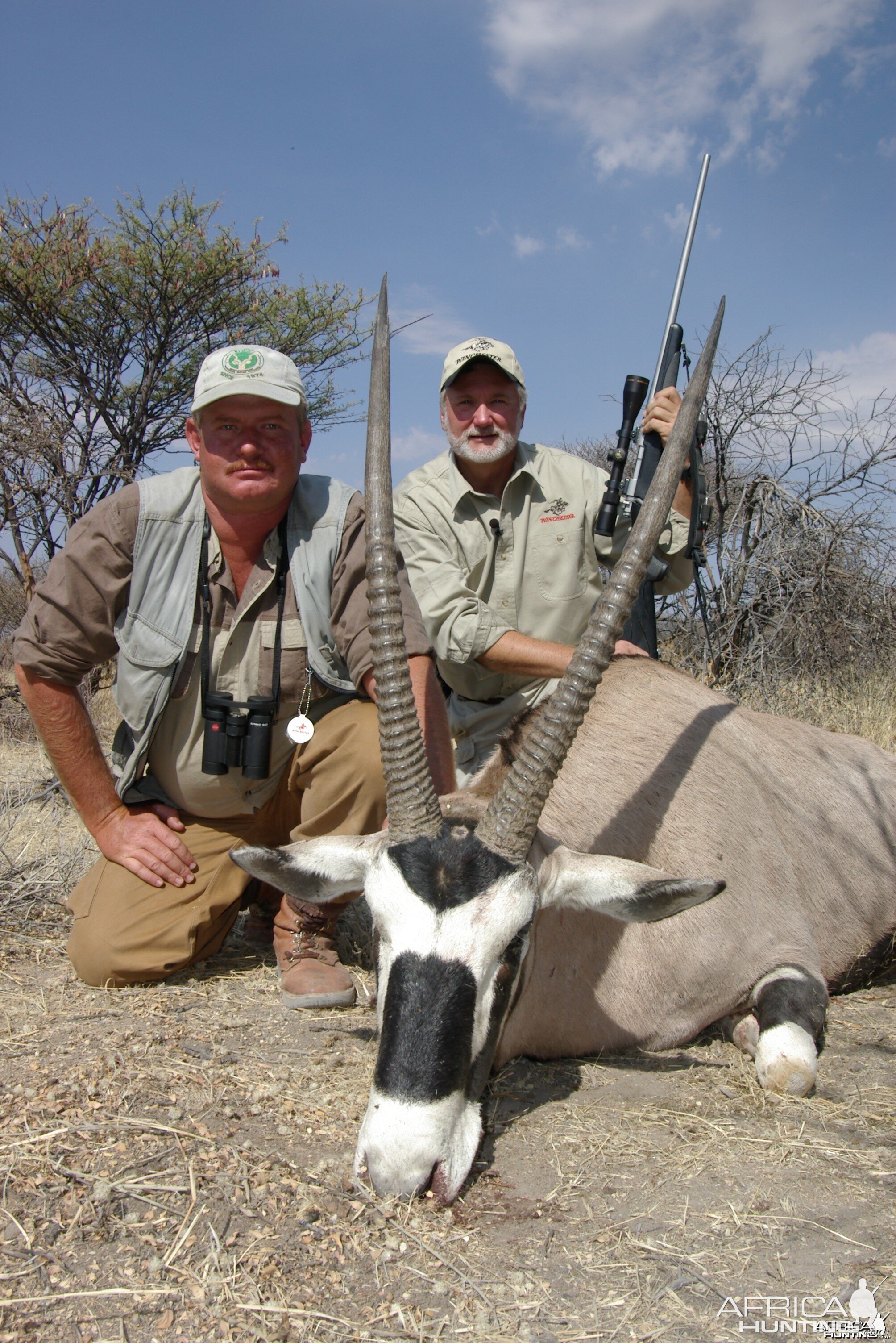 Hunting Gemsbok in Namibia