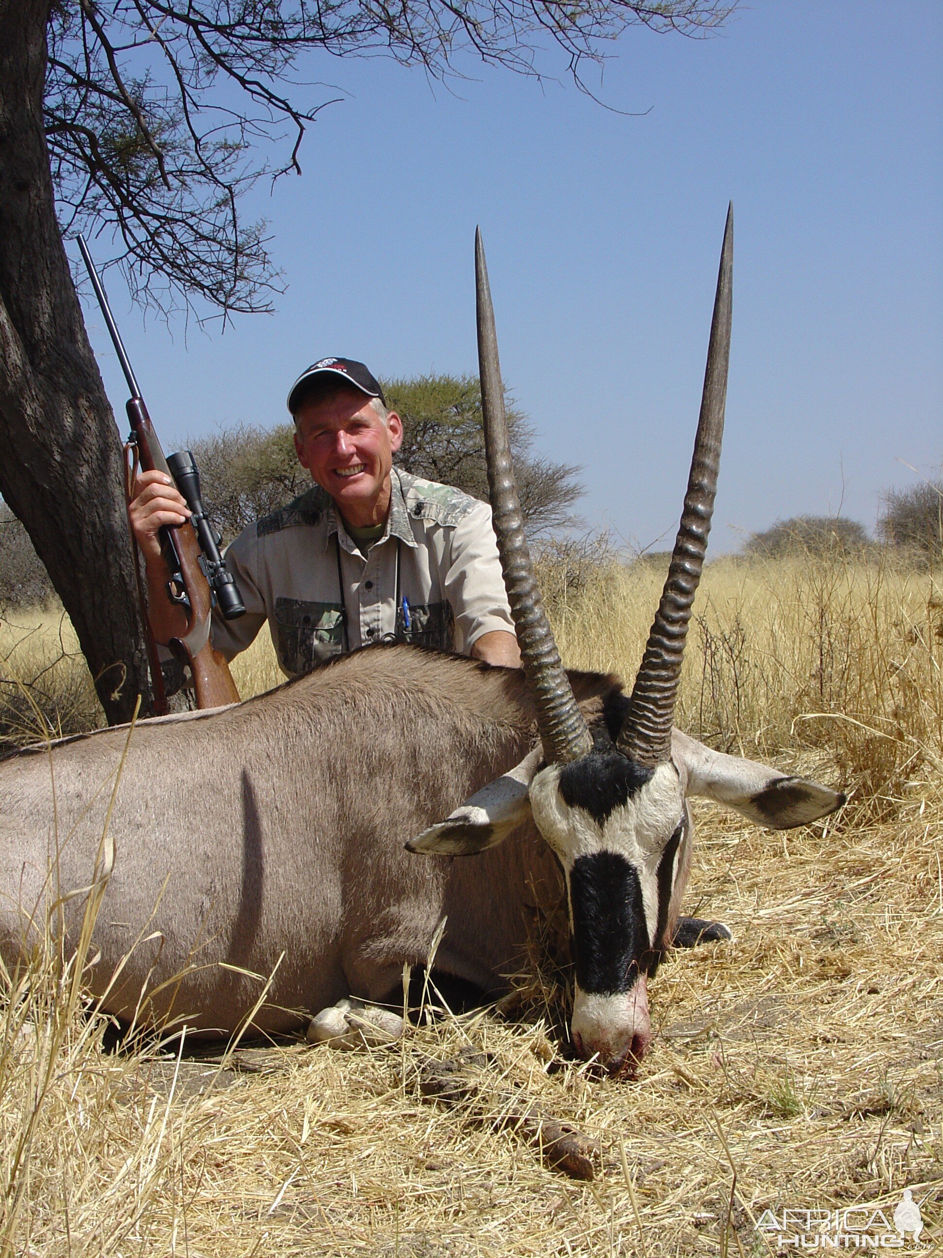 Hunting Gemsbok in Namibia