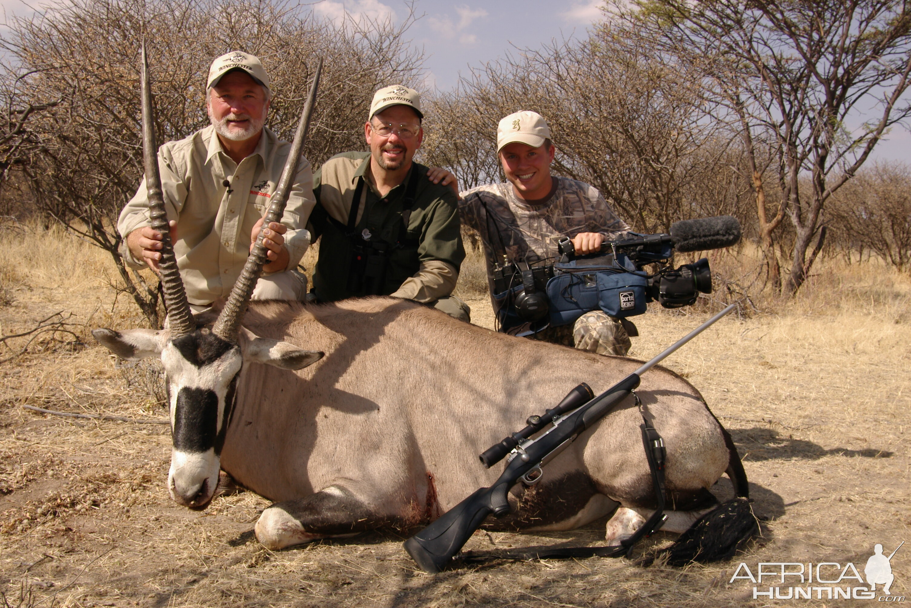 Hunting Gemsbok in Namibia