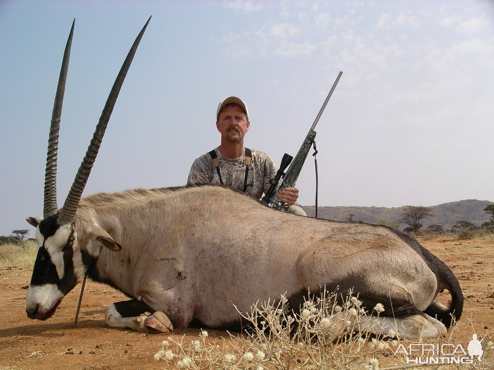 Hunting Gemsbok in Namibia