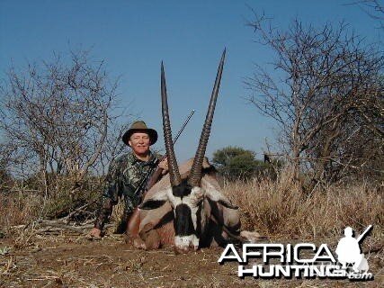 Hunting Gemsbok in Namibia