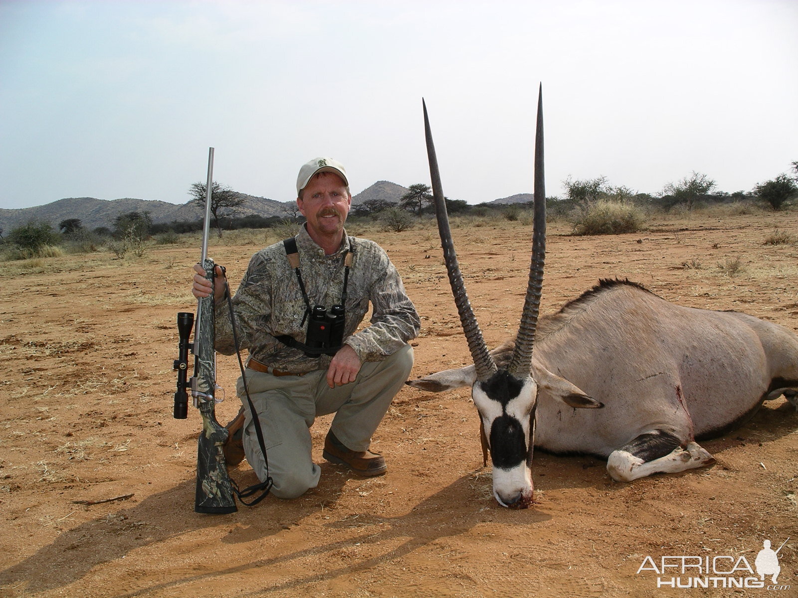 Hunting Gemsbok in Namibia