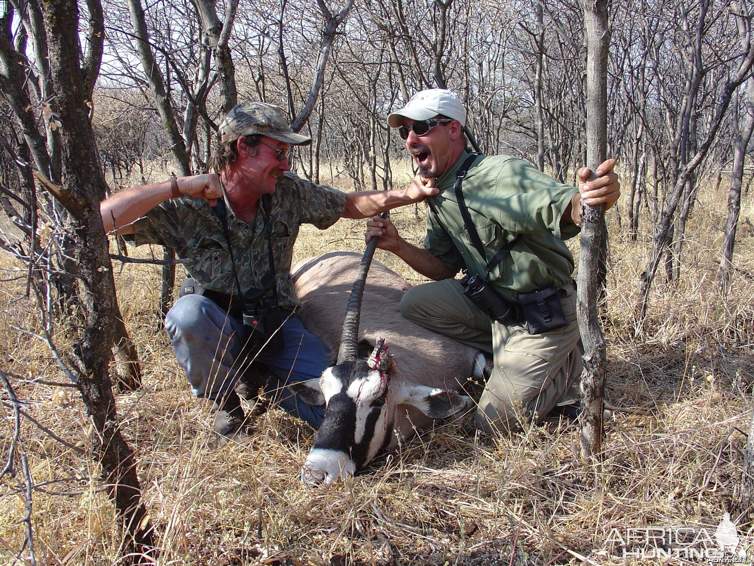 Hunting Gemsbok in Namibia