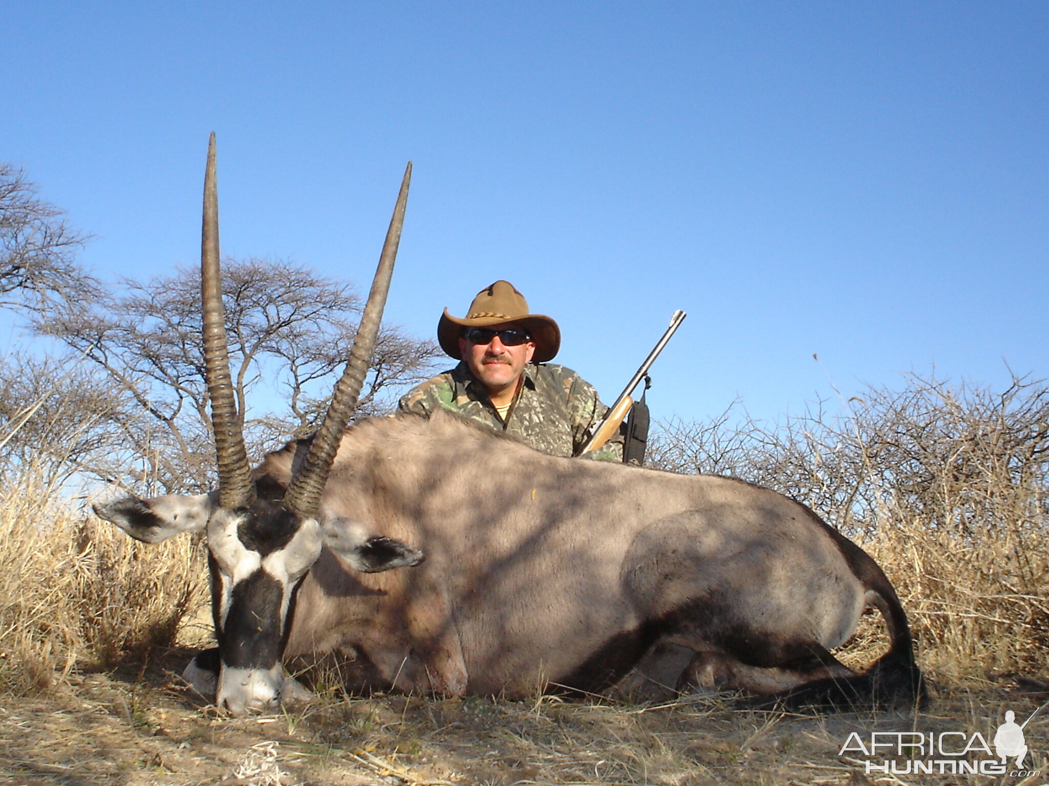 Hunting Gemsbok in Namibia