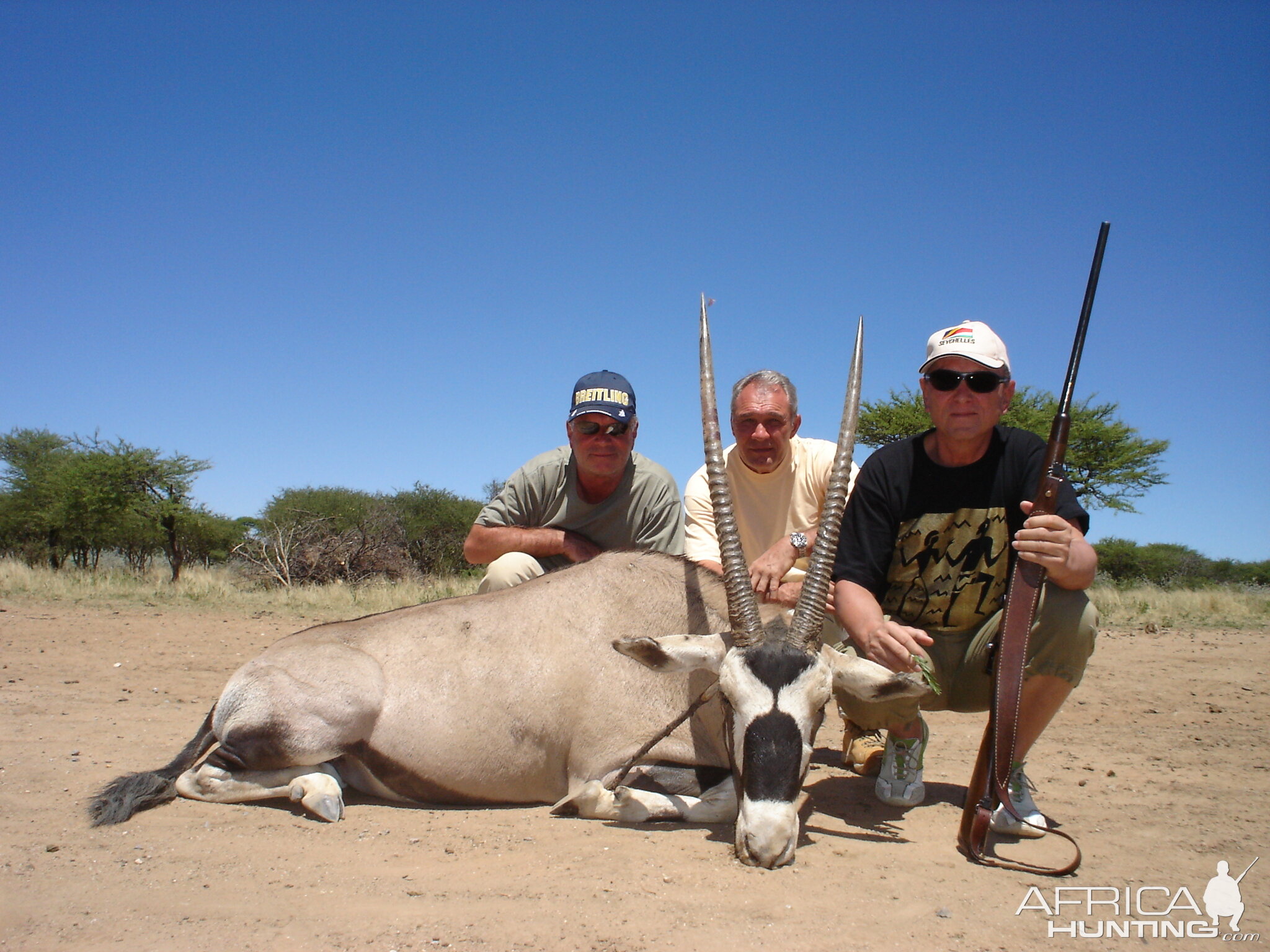 Hunting Gemsbok in Namibia