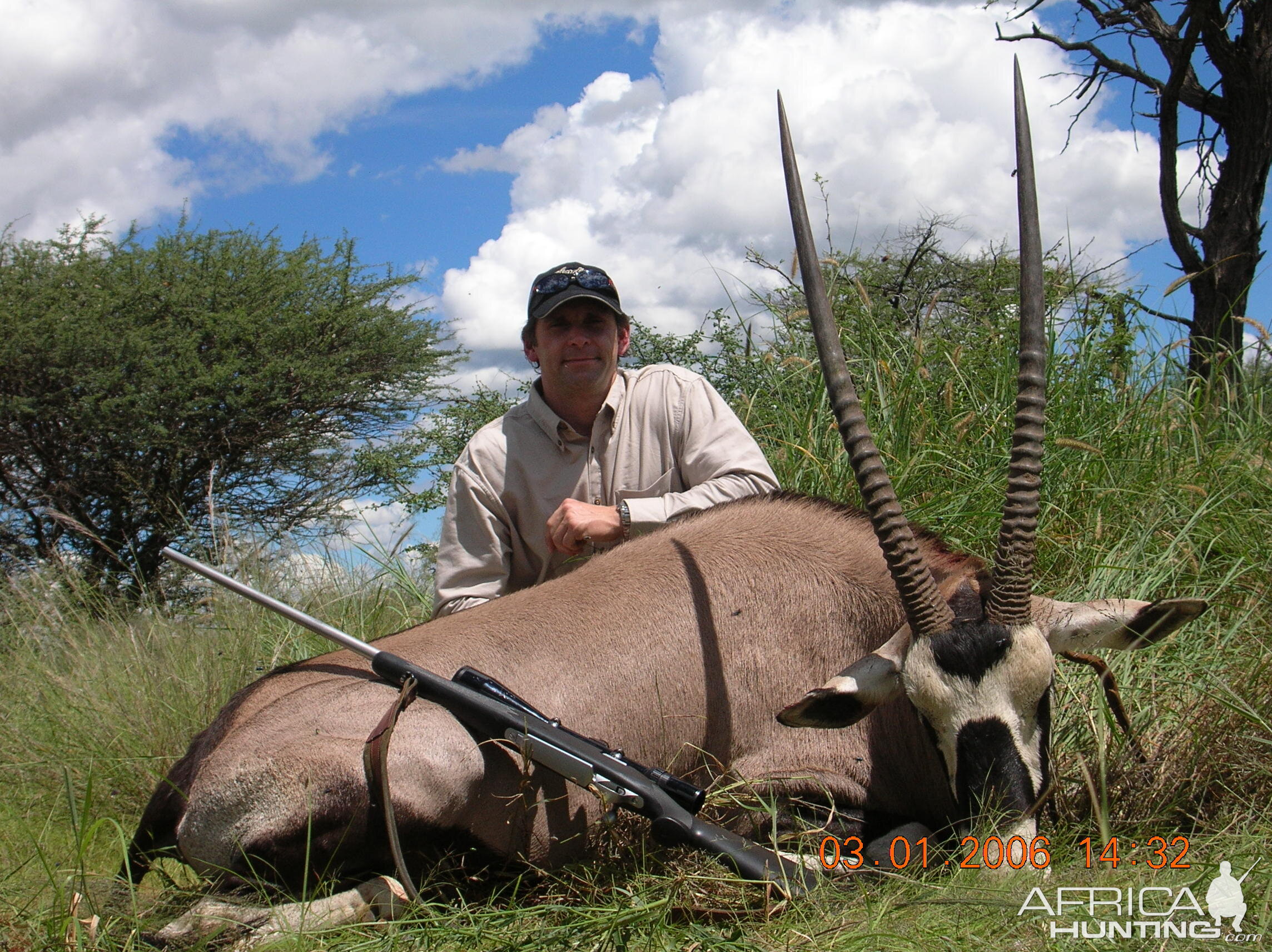 Hunting Gemsbok in Namibia