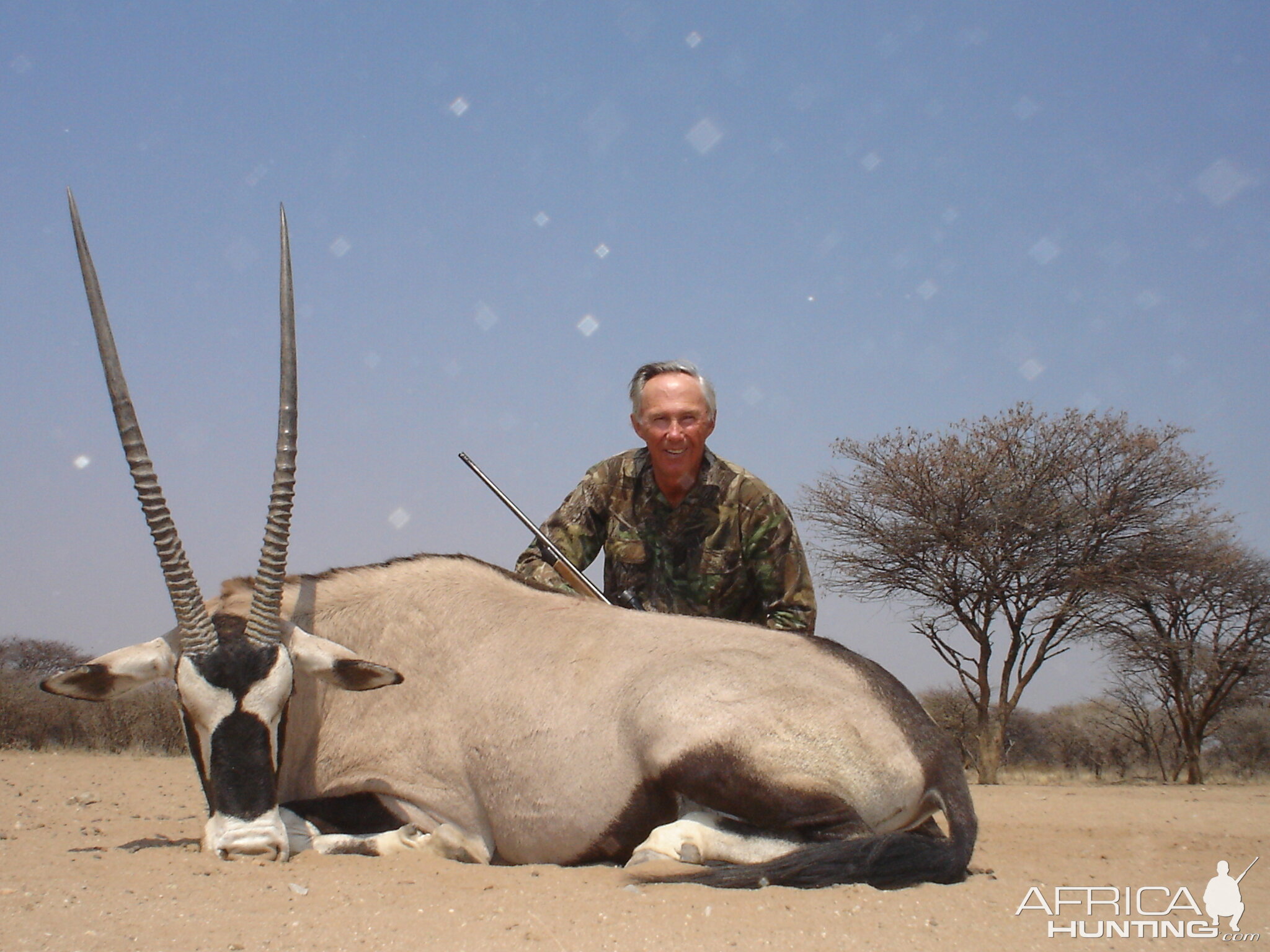 Hunting Gemsbok in Namibia