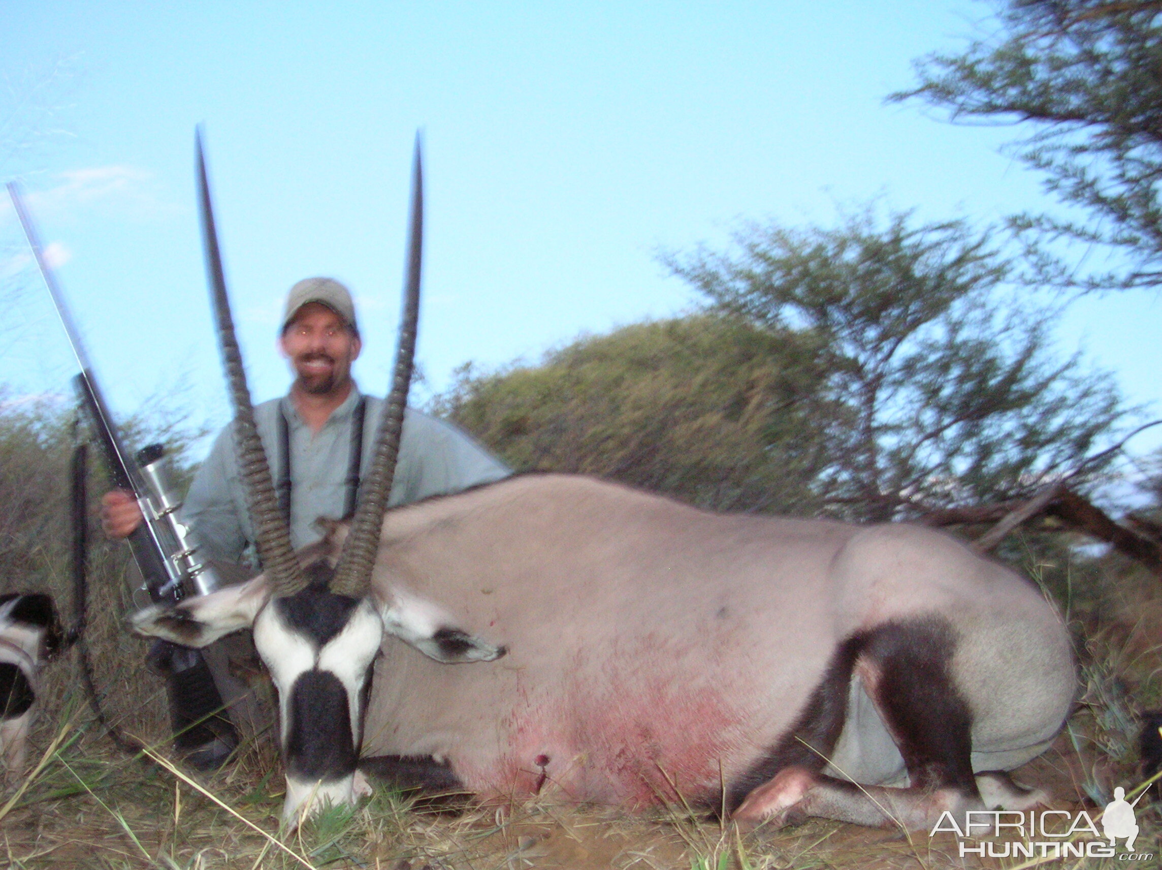 Hunting Gemsbok in Namibia